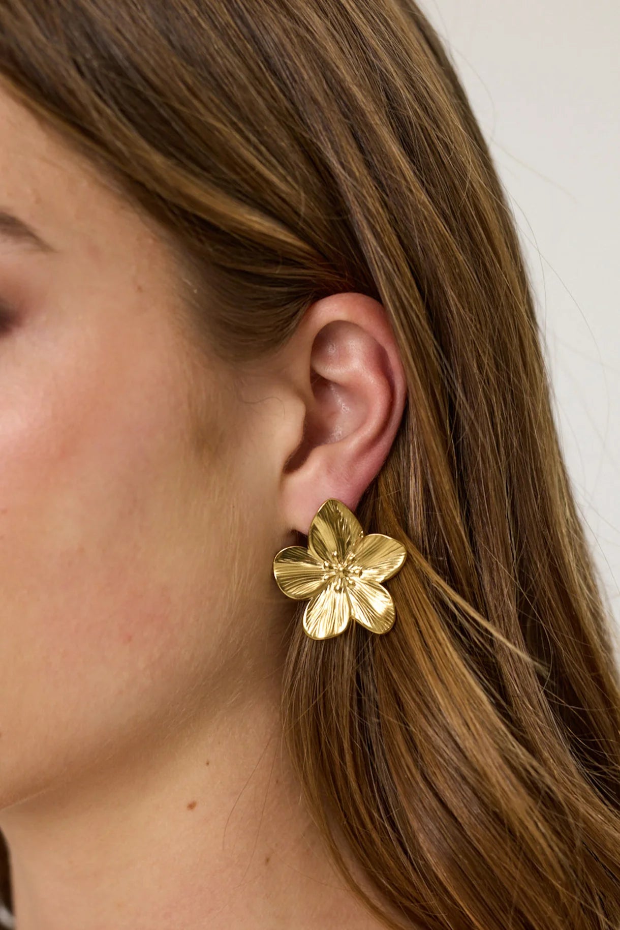 Remain Bloom Earrings - Gold
