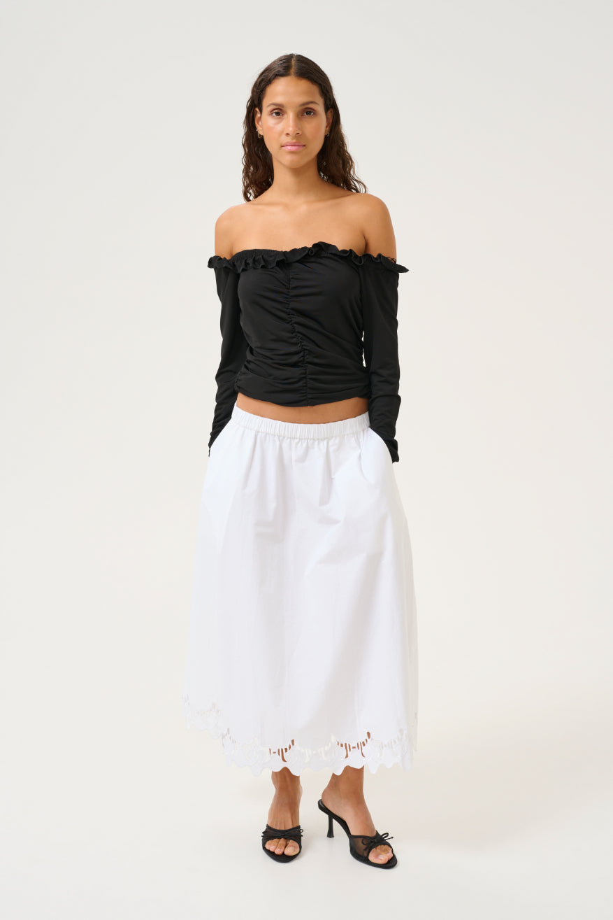 Victoria Skirt - White