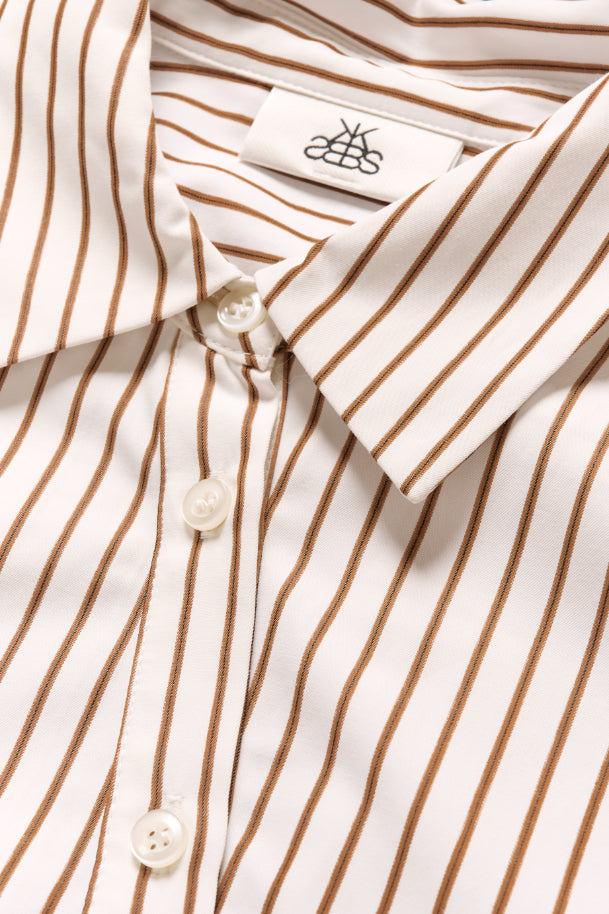 Karen by Simonsen Elmira Shirt - Cinnamon Stripe