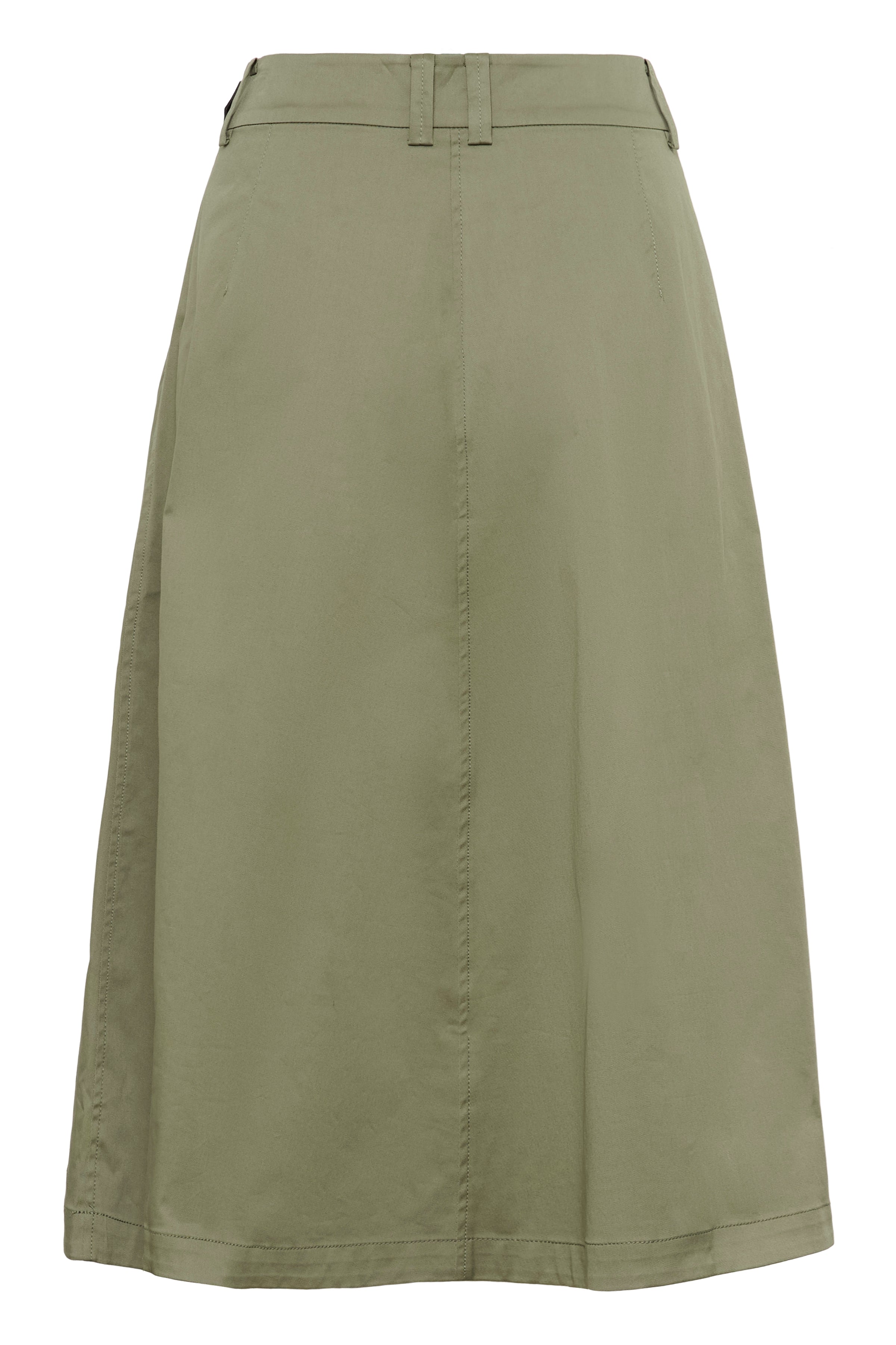 Karen by Simonsen Egina Midi Skirt - Deep Lichen Green