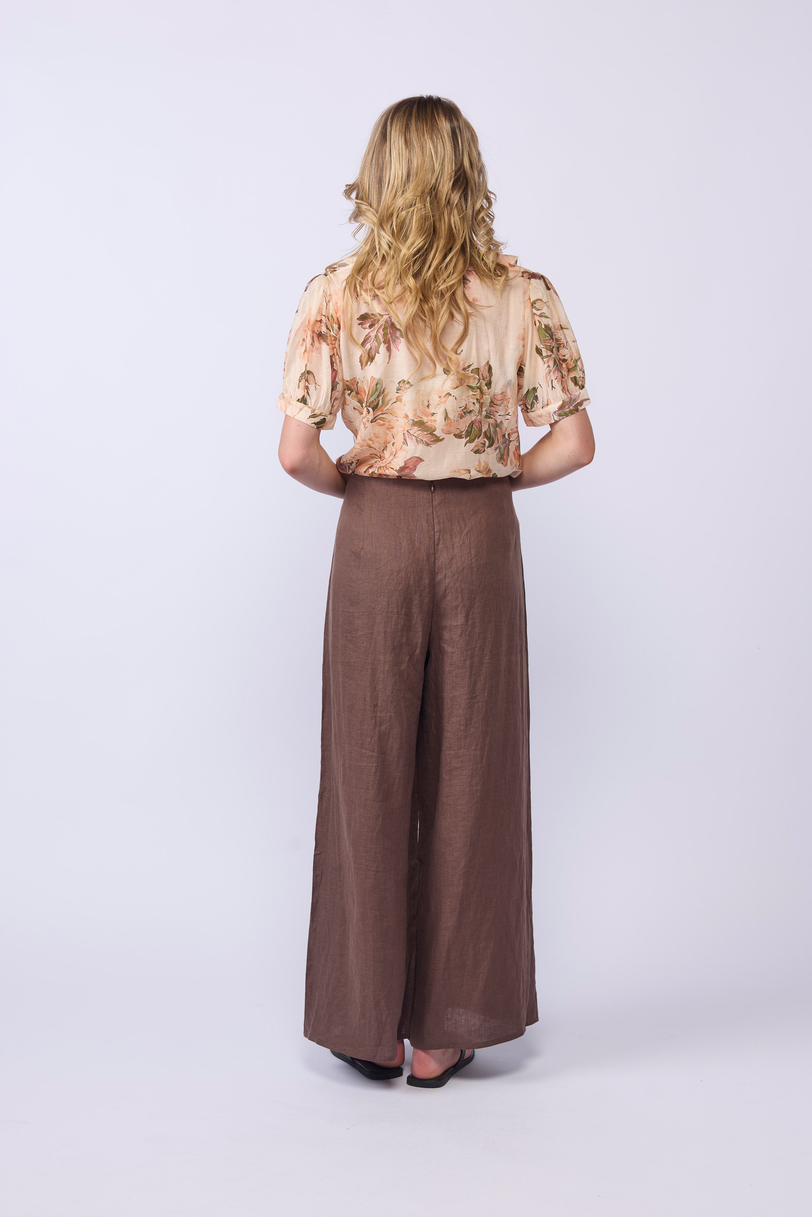 Drama the Label Wish Blouse - Blush Bloom
