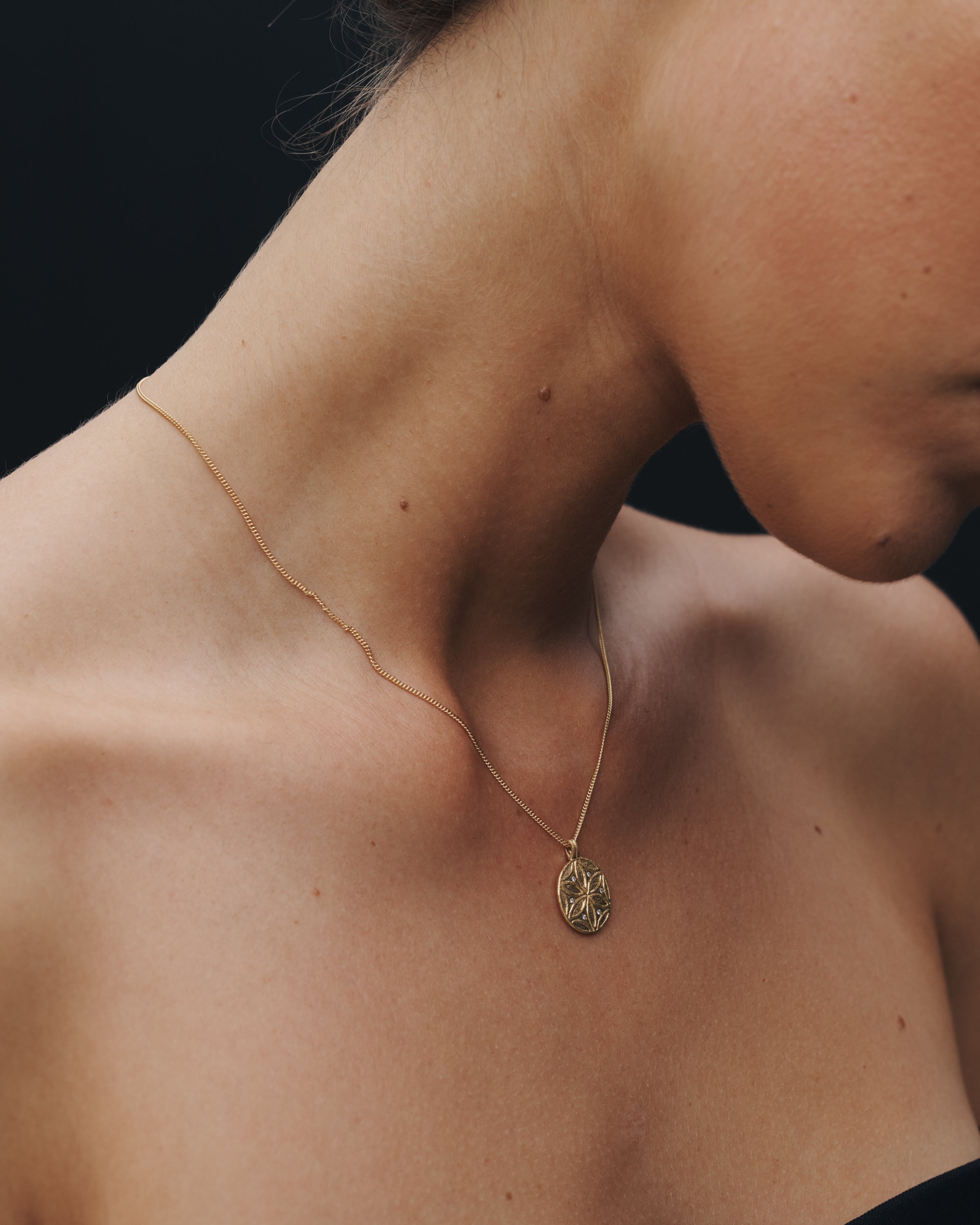 Seed of Life Necklace - 18K Gold Vermeil