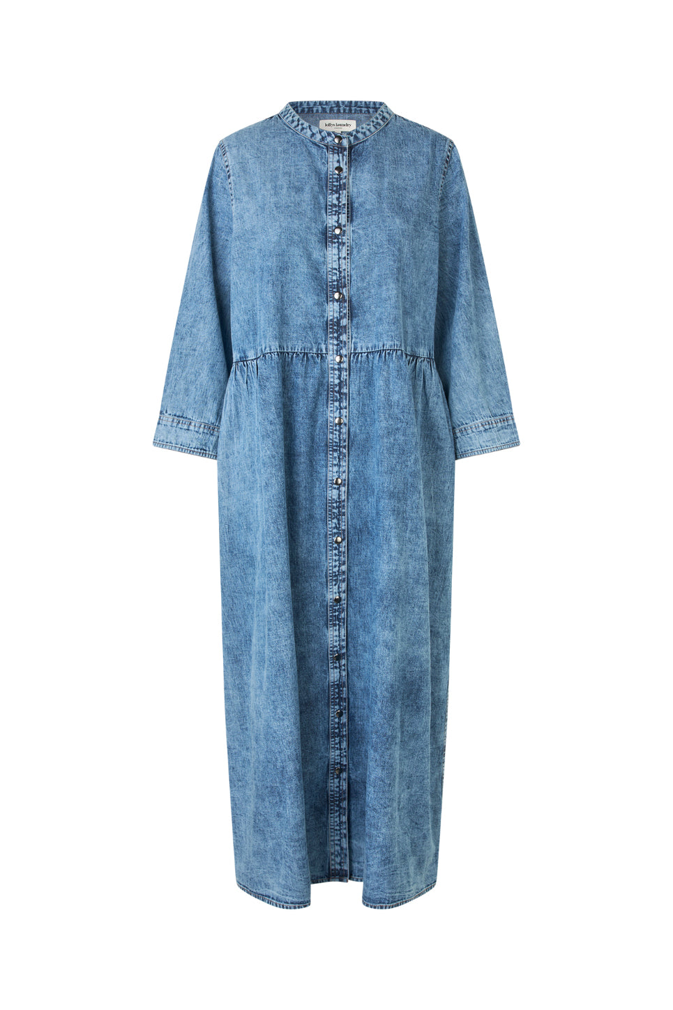 Aliya Dress - Washed Denim