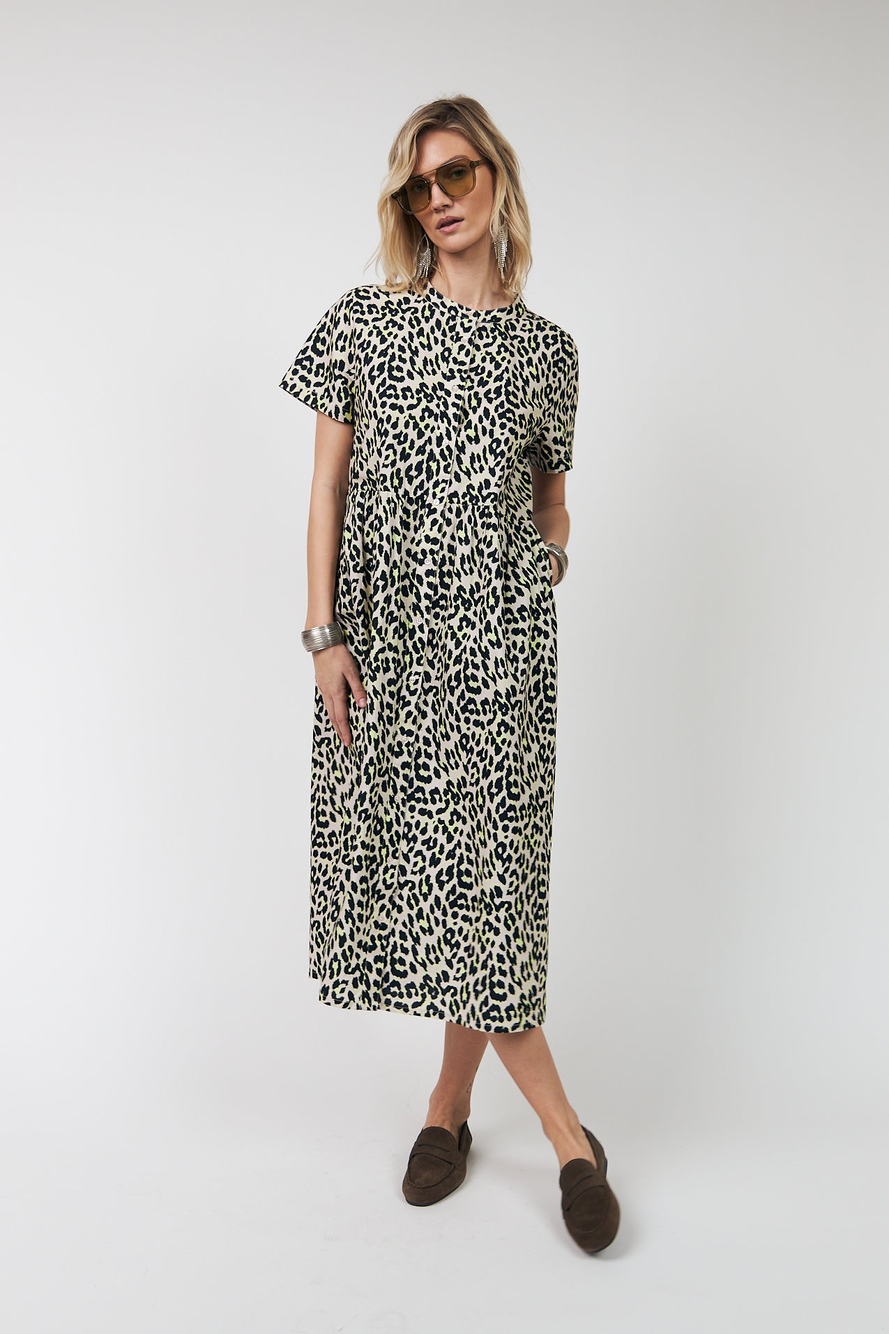 Lollys Laundry Aliya Maxi Dress - Yellow