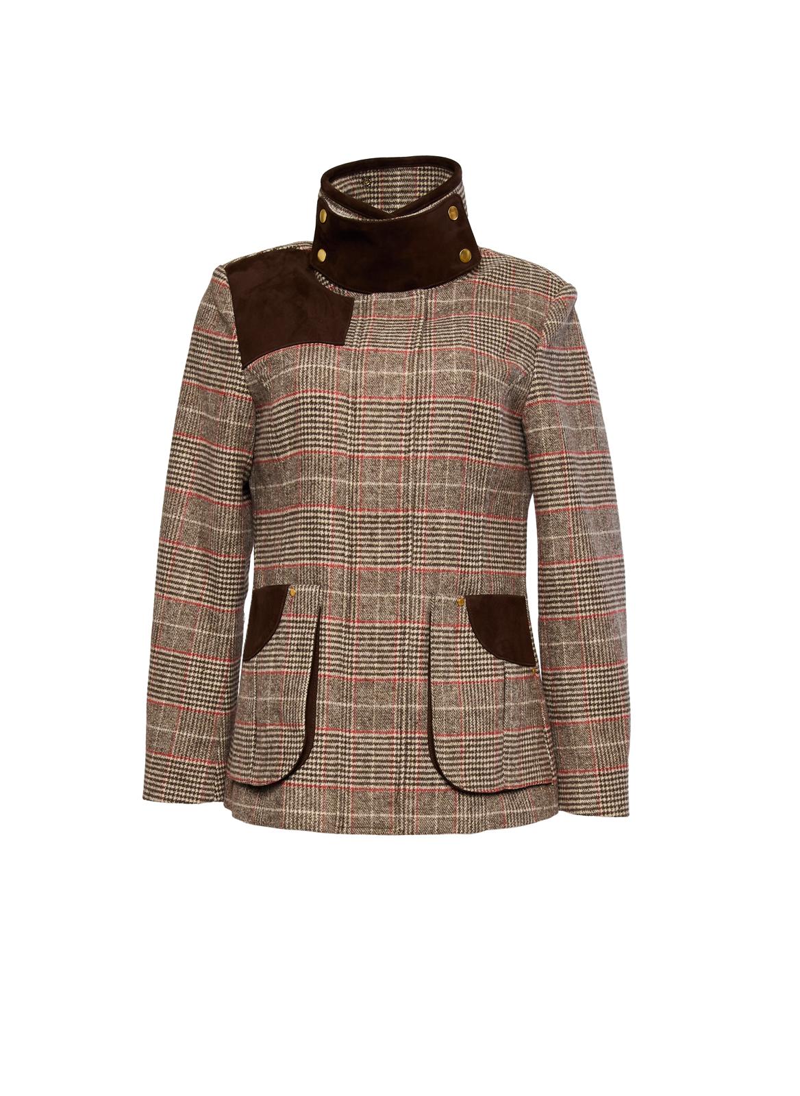 DEA the Label Riding Blazer - Tan Check