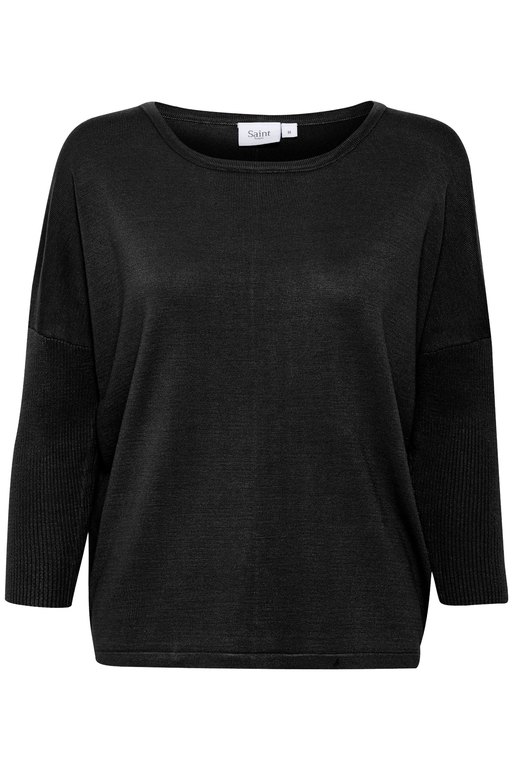 Mila Roundneck Pullover - Black