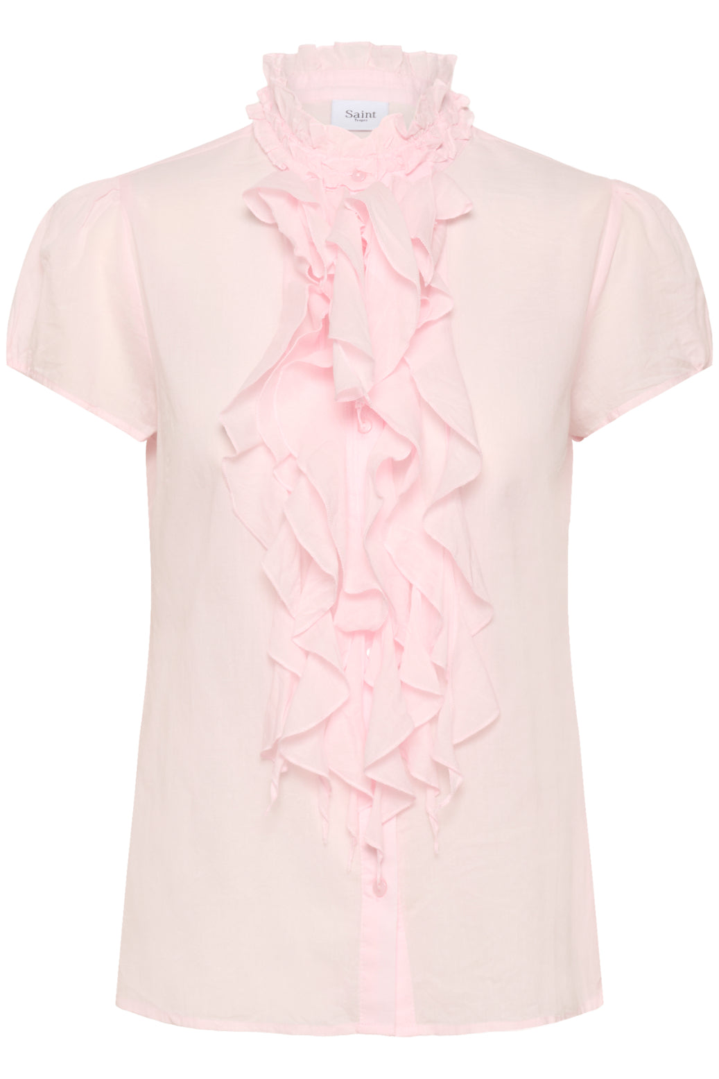 Tilli Short Sleeve Shirt – Chalk Pink