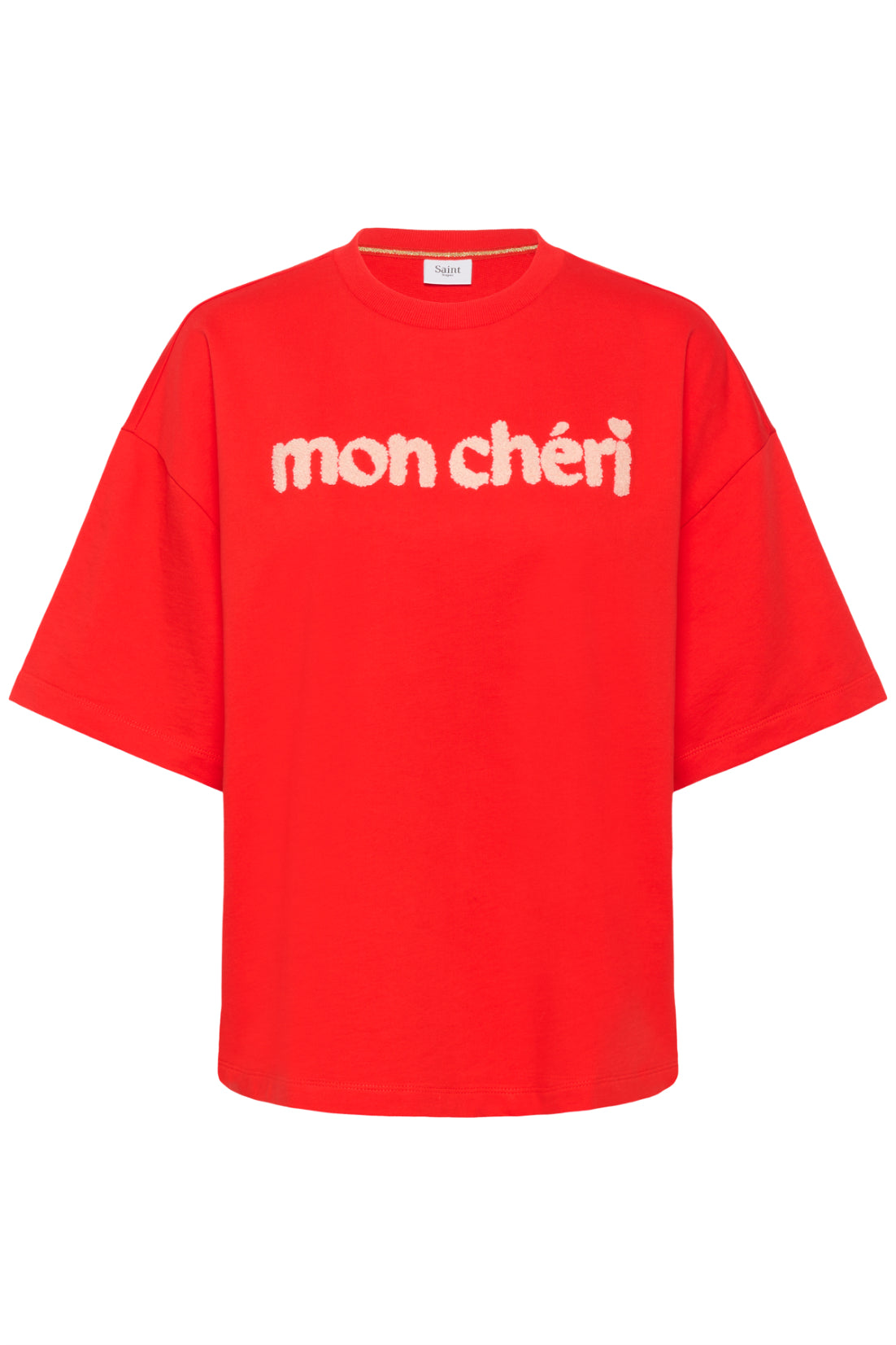 Panna Short Sleeve Sweatshirt – Fiery Red