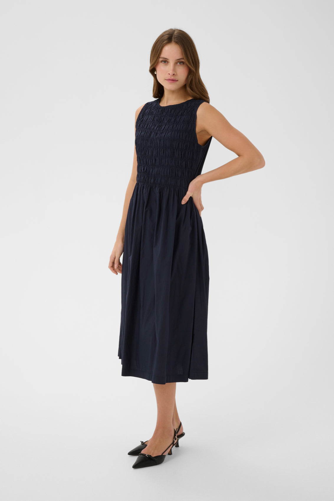 Saint Tropez Rosagisla Midi Dress - Night Sky