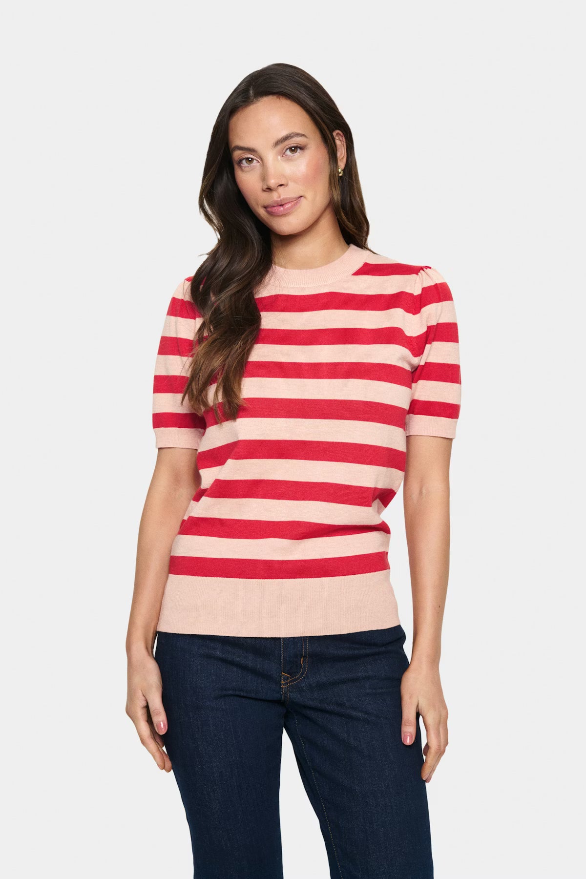 Mila Block Stripe Pullover