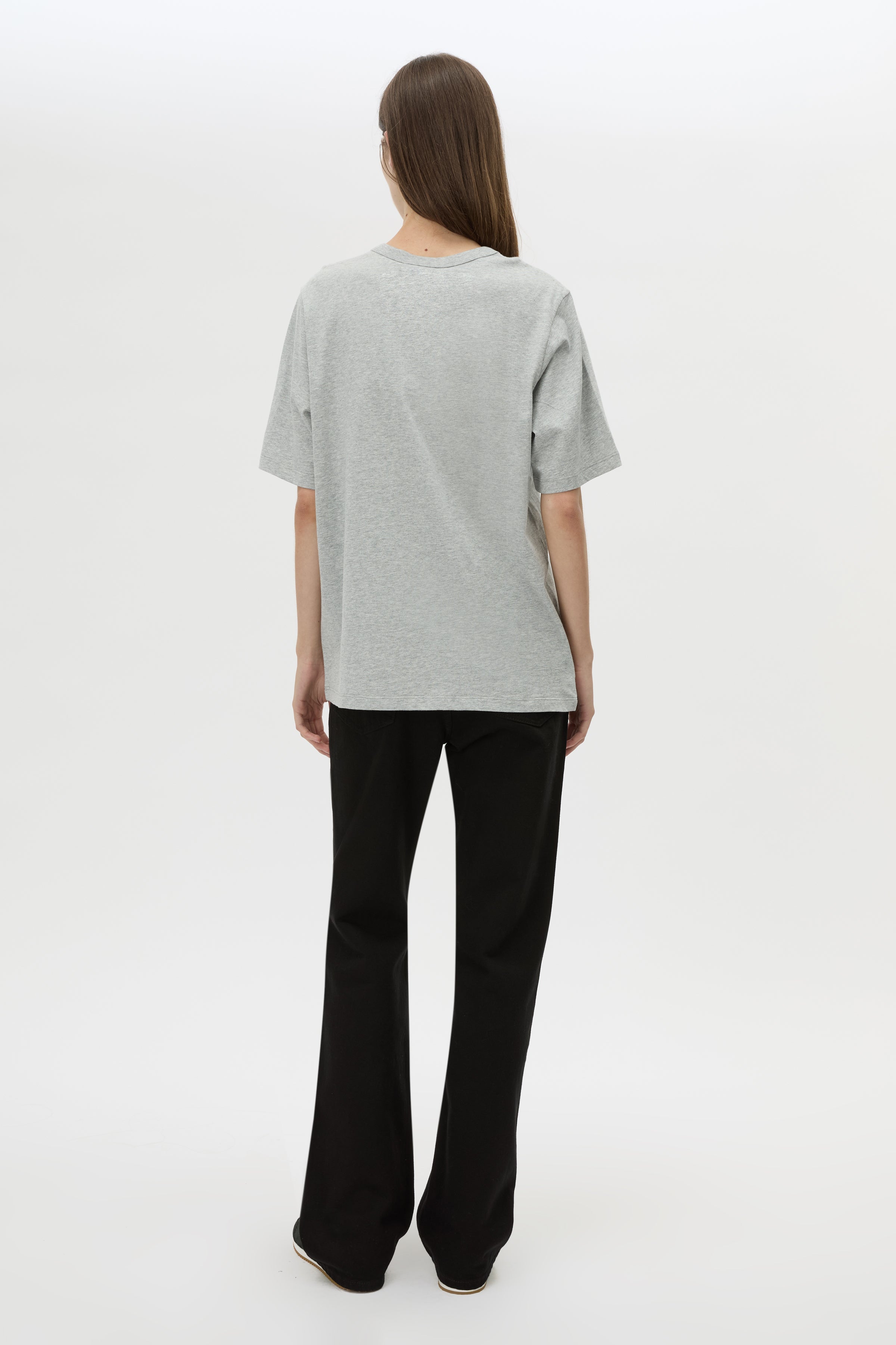 Carmont Graphic Tee - Grey Marle