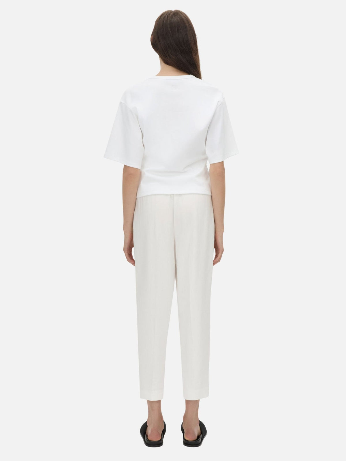 C & M Alba Boxy Tee - Soft White