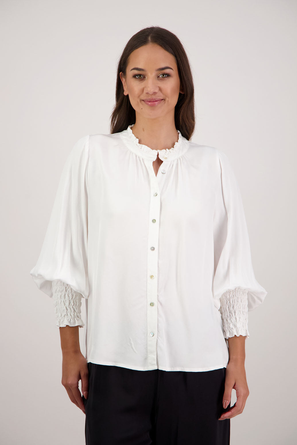 Audrey Top - White