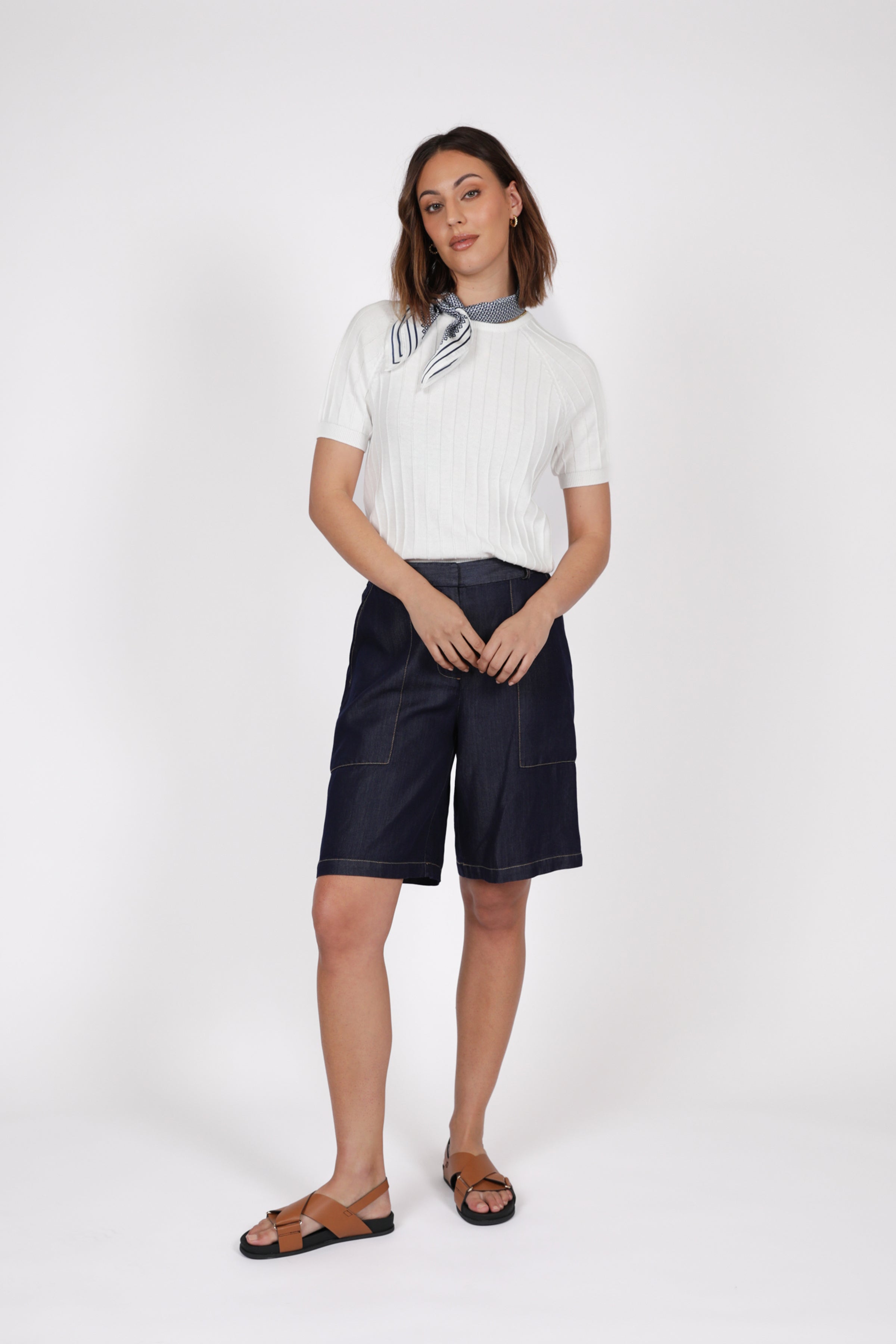 Marlow Axis Longline Short - Indigo