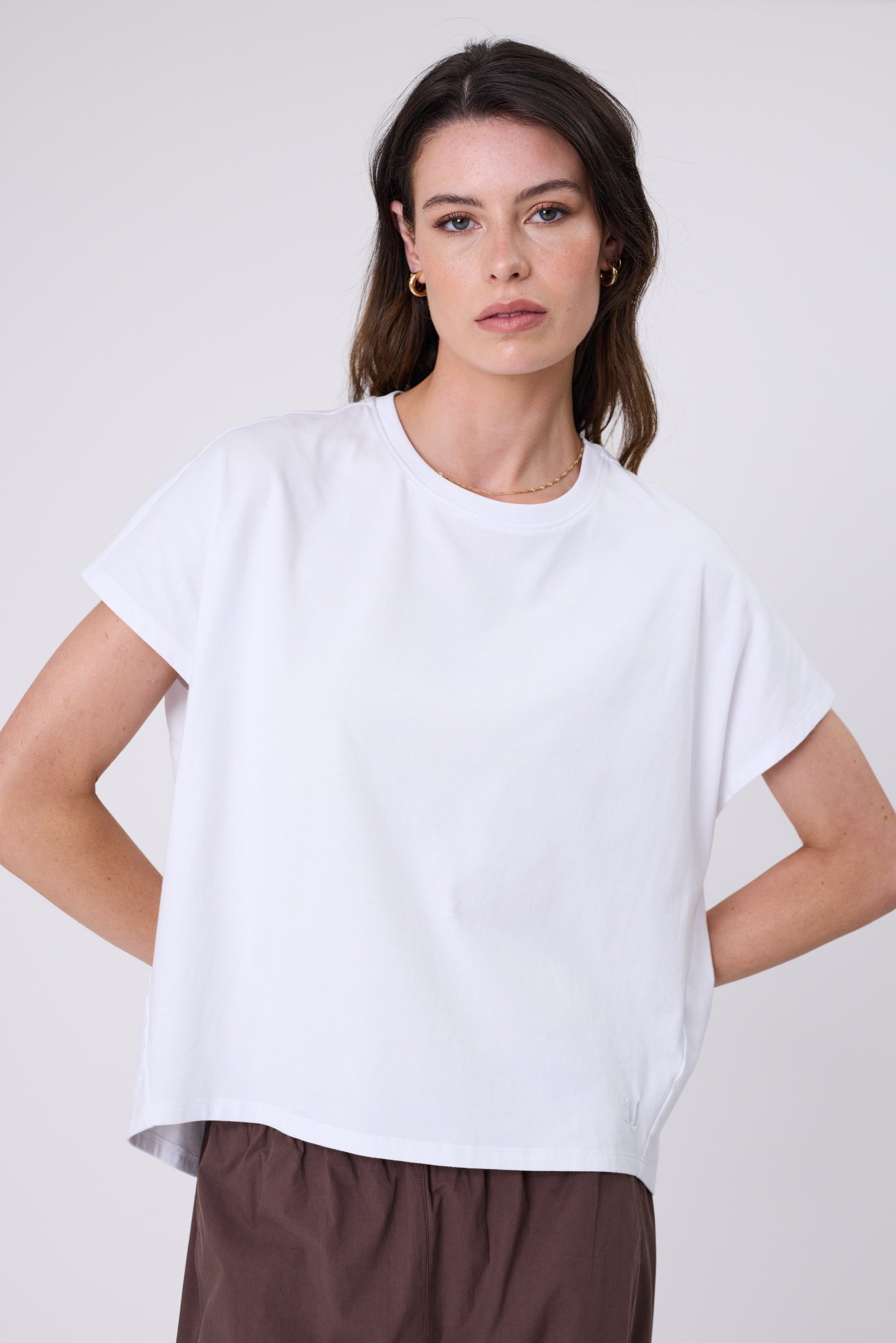 Barrel Tee - White