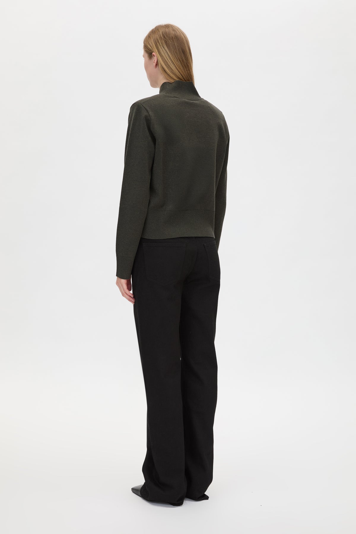 Camilla and Marc Renata Knit Sweater – Bottle Green