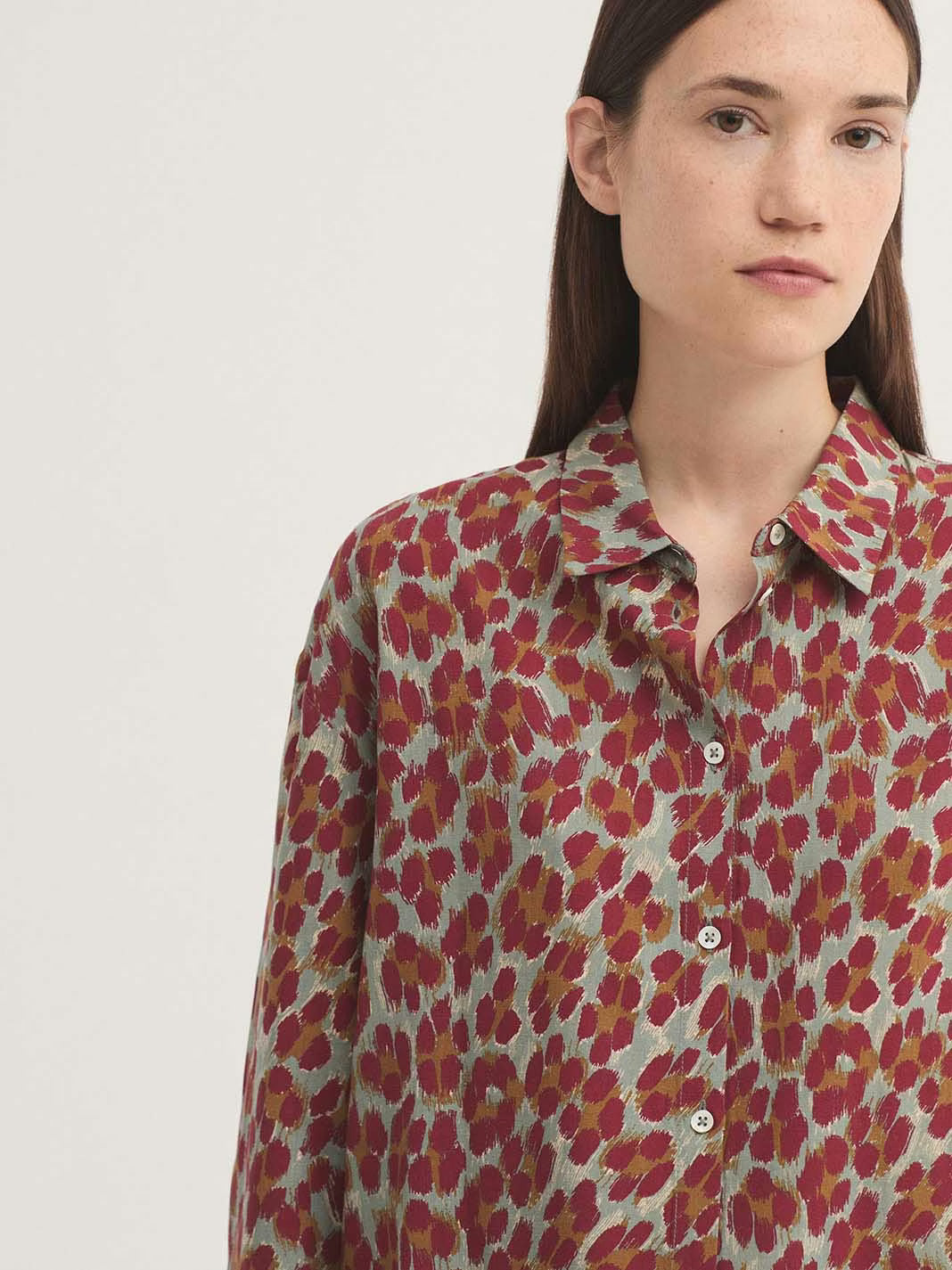 Leopard Shirt - Red