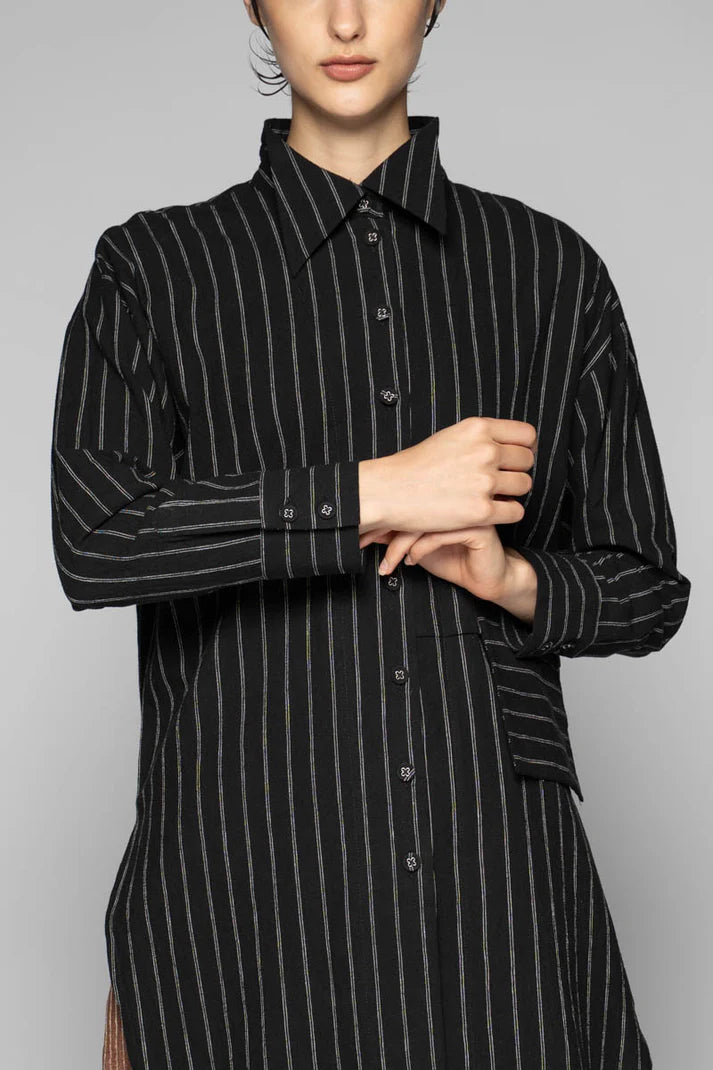 Komichi Long Shirt - Black