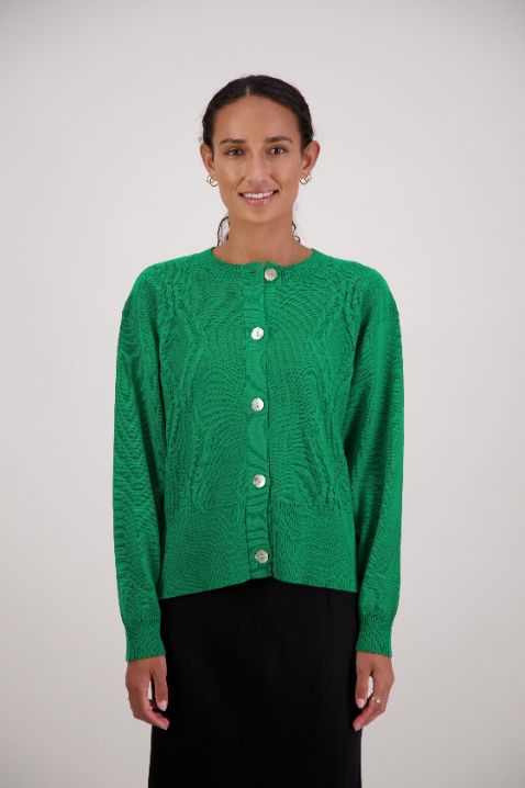 Fynn Cardigan - Emerald