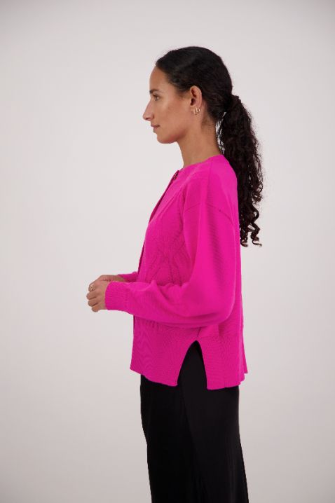 Fynn Cardigan - Pink