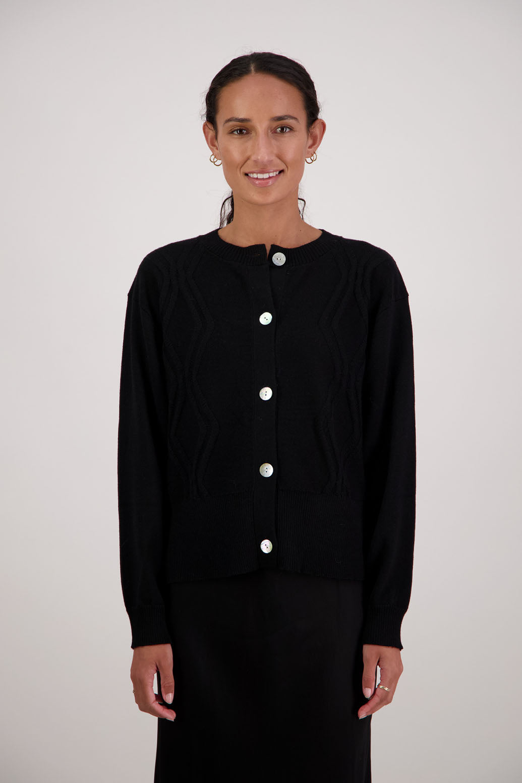 Fynn Cardigan - Black