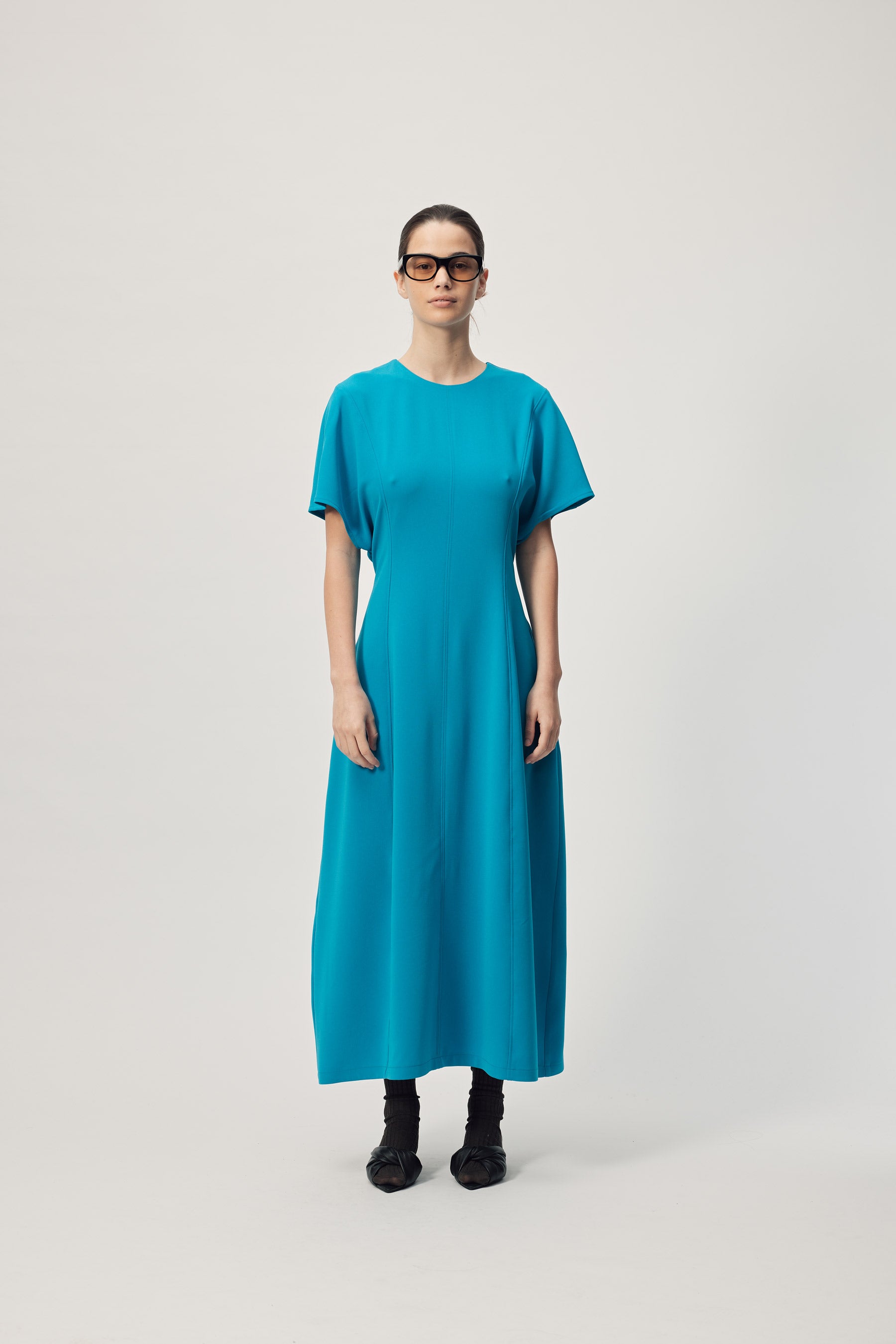 Marisol Dress - Mediterranean Sea