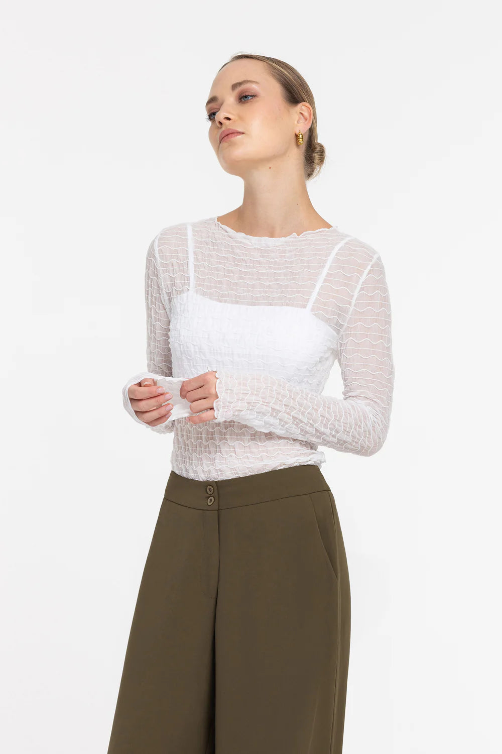 BLAK Gigi Top - White