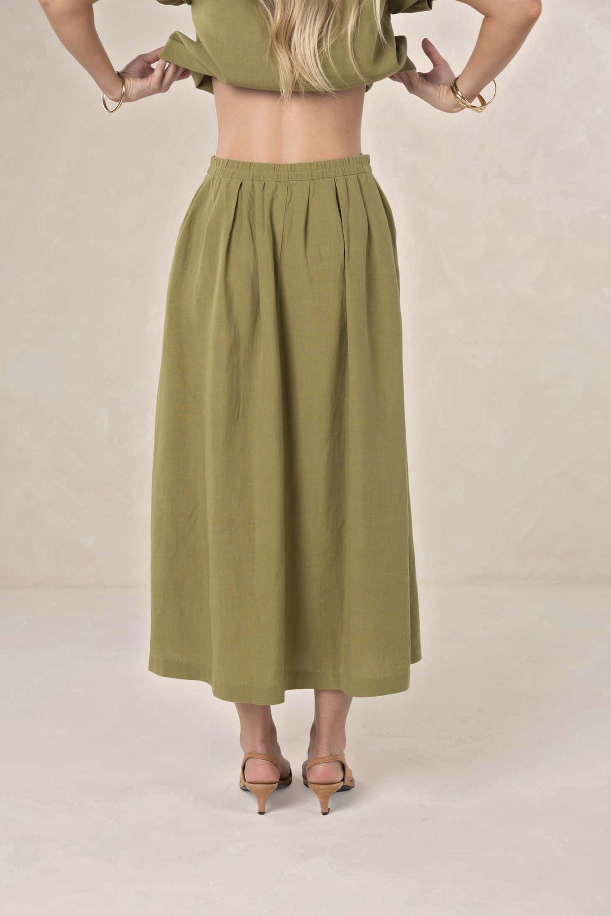 Humidity Sola Skirt - Olive