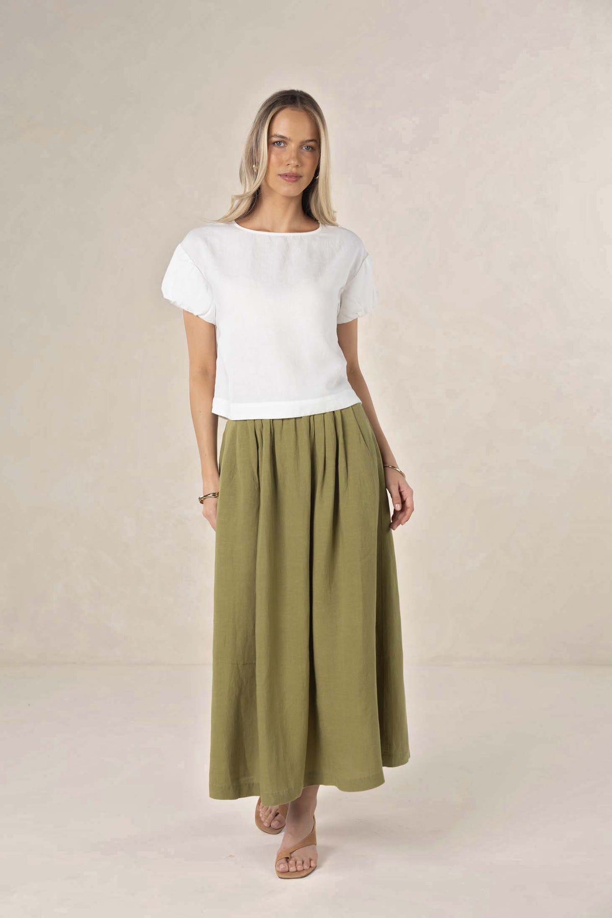 Humidity Sola Skirt - Olive