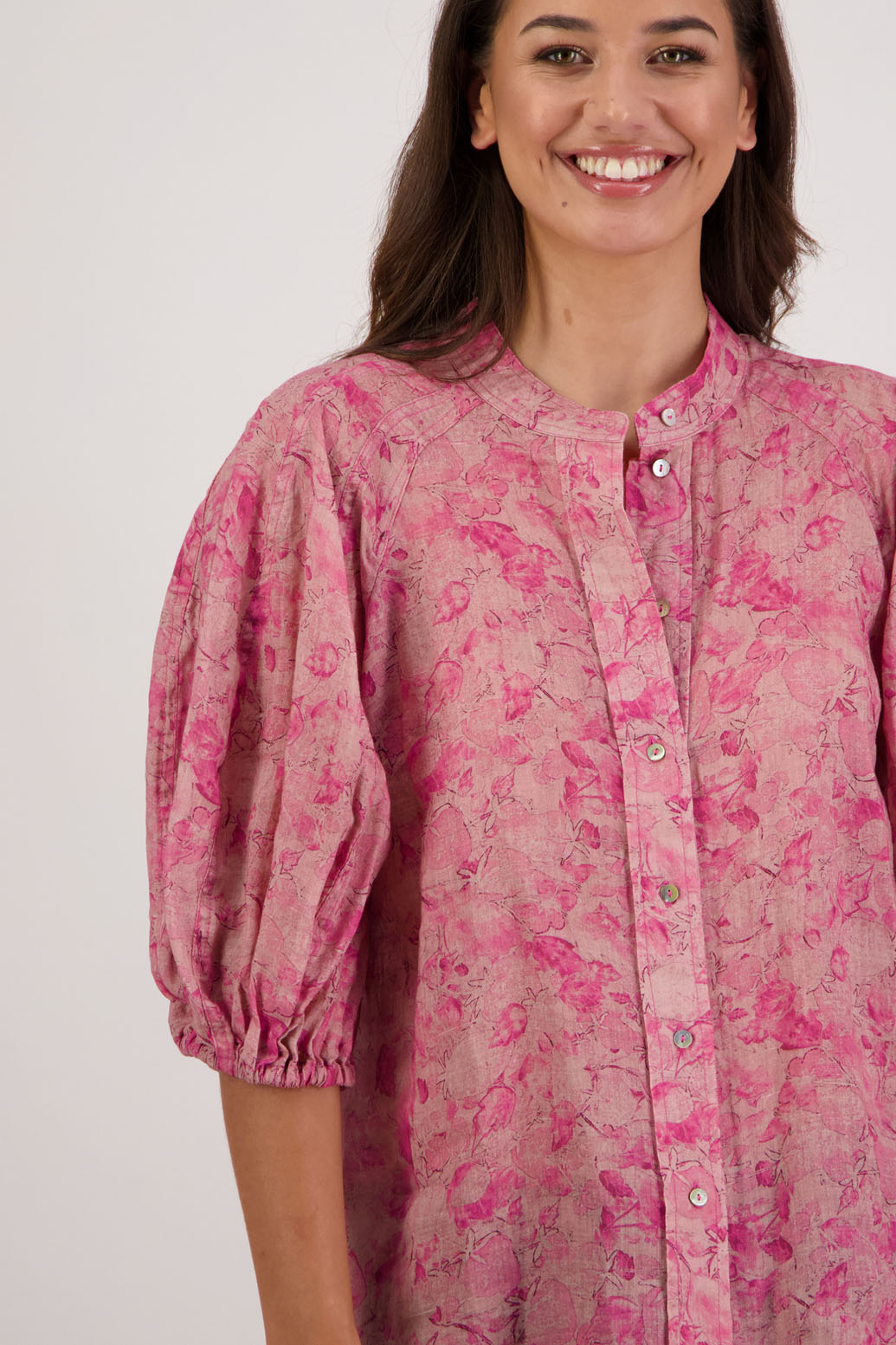 Harlow Top - Pink Floral