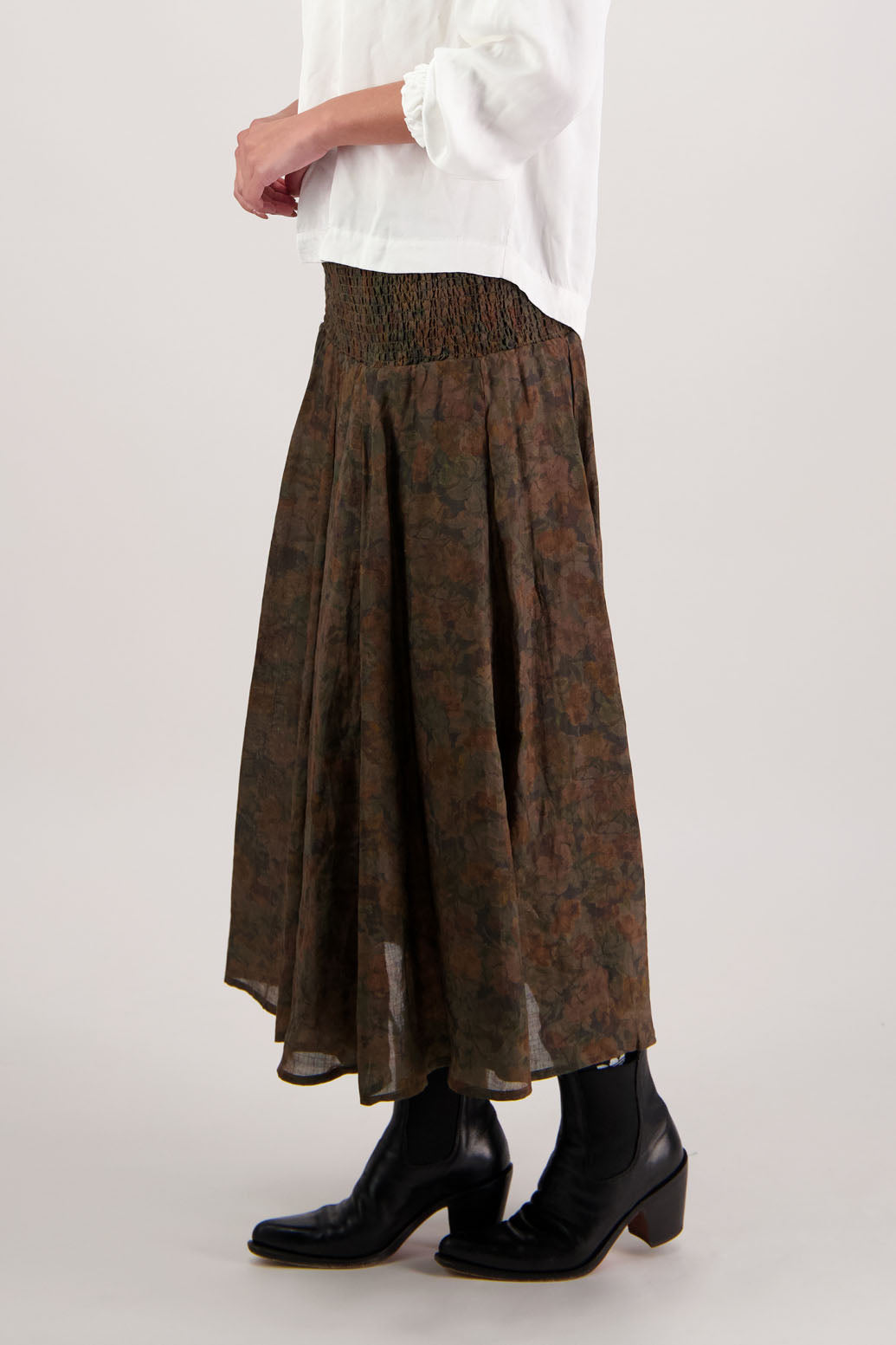 Hazelle Vintage Floral Skirt