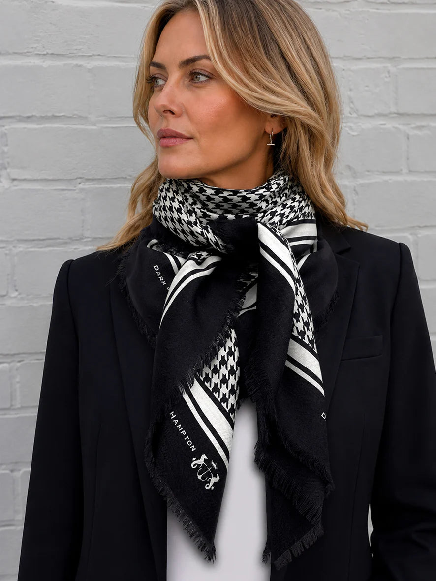 Dark Hampton The Hunter Wool Silk Scarf
