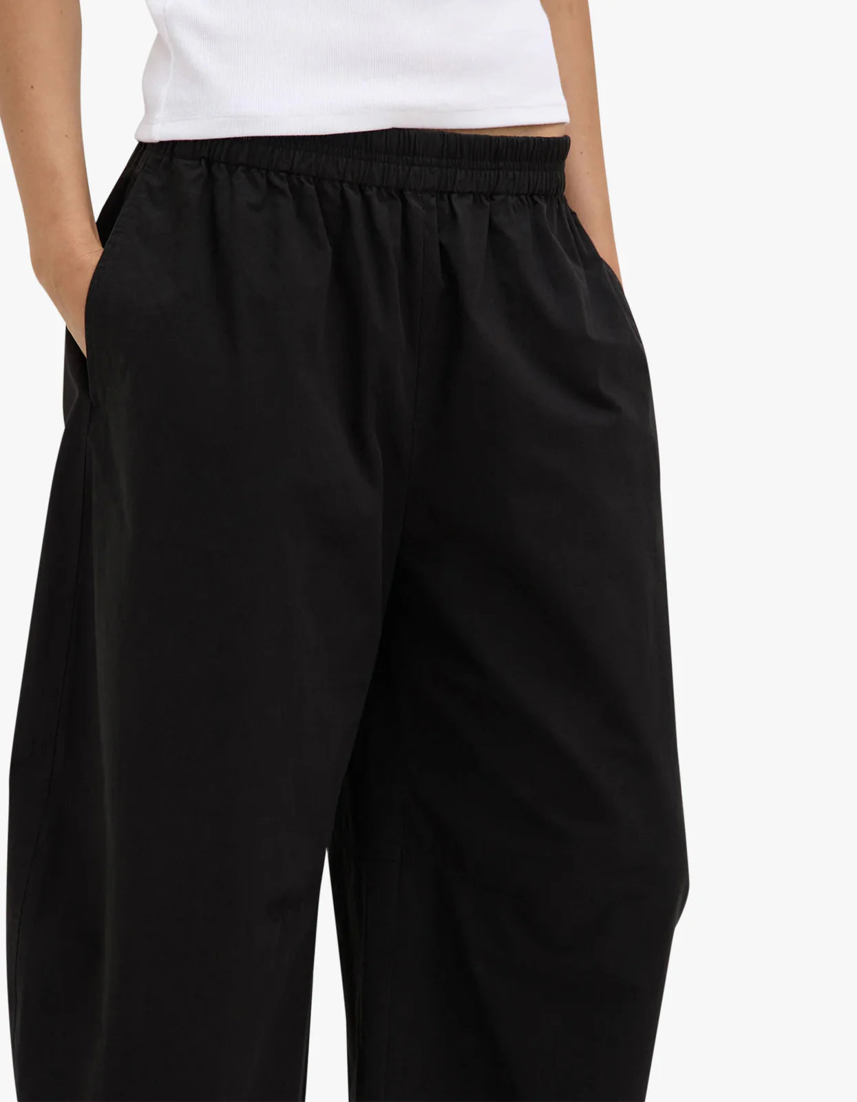 Assembly Label Lola Barrel Pant - Black