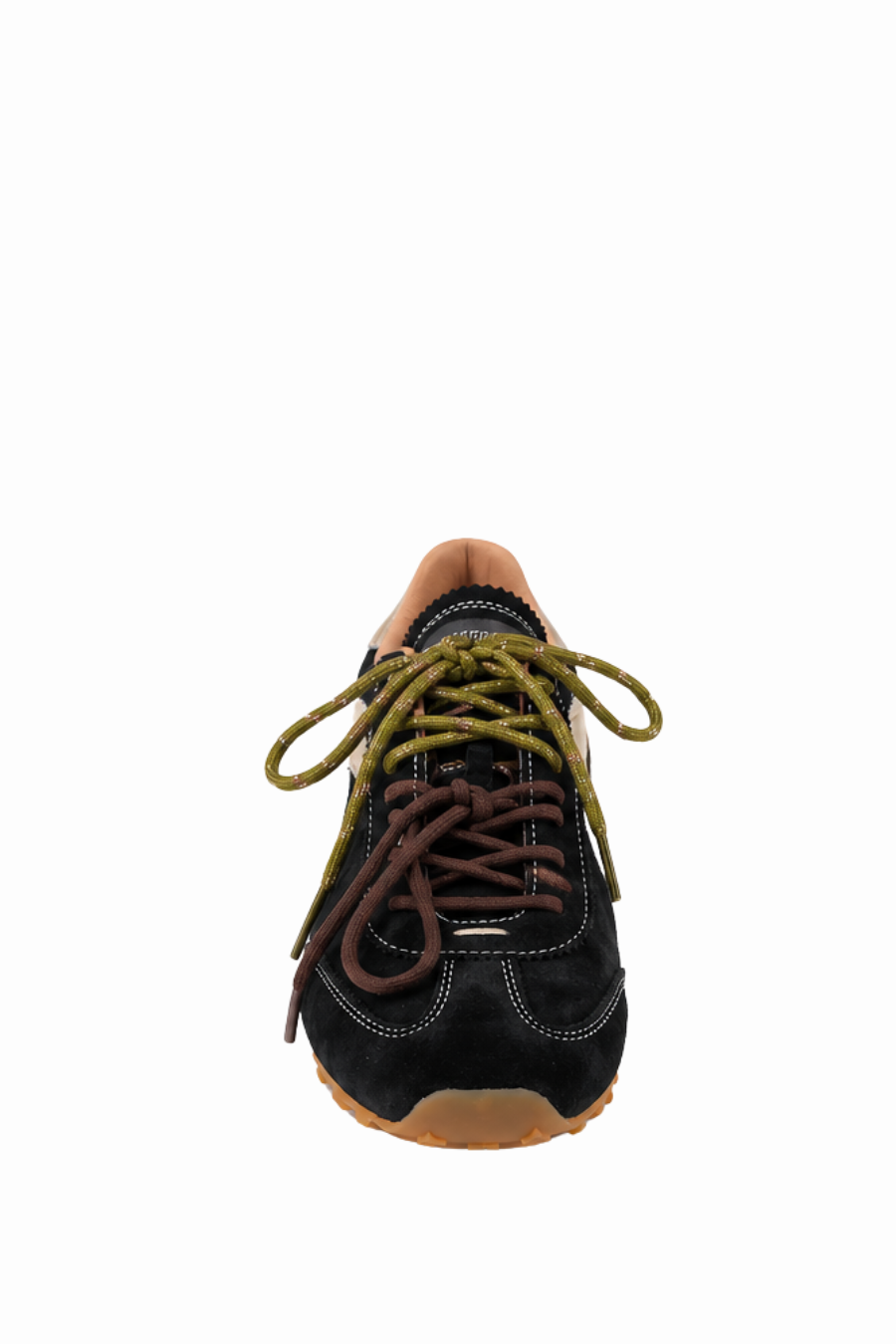 Zero Cent Cinq Astra Suede Sneaker - Black Gold