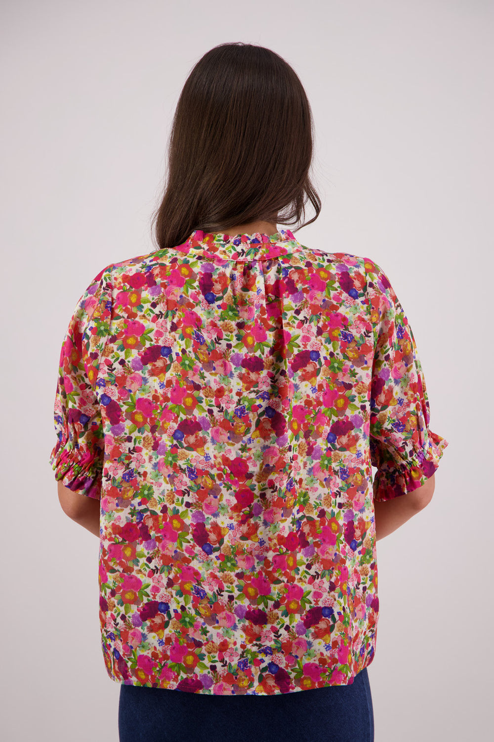 Briarwood Pearly Top - Bright Floral