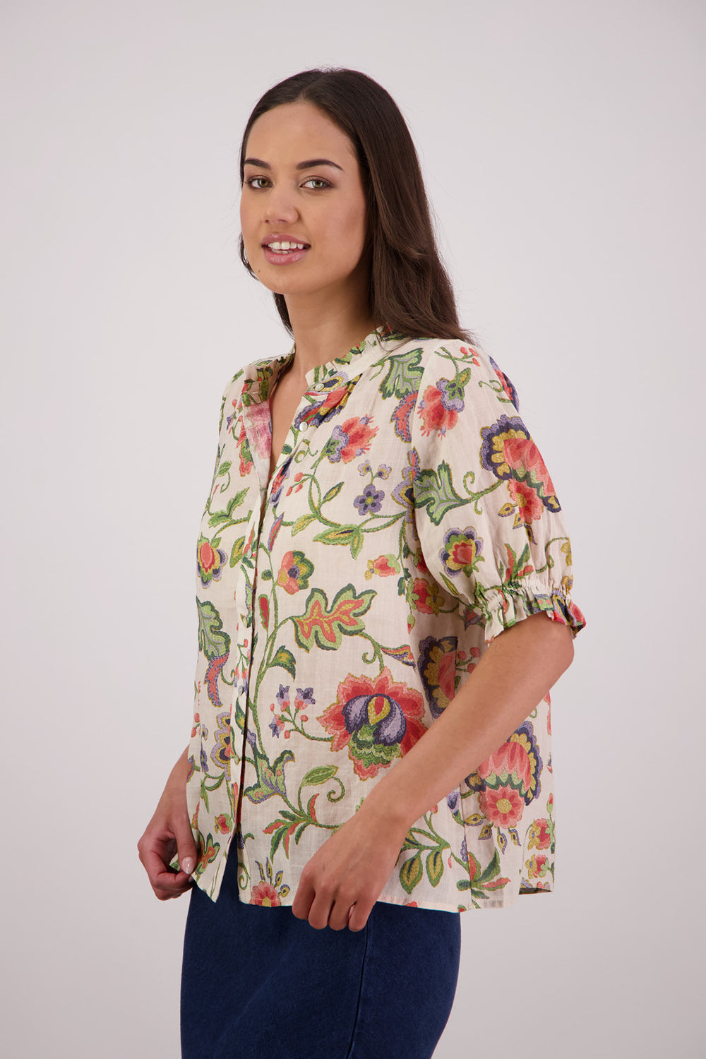 Briarwood Pearly Top - Jacobean