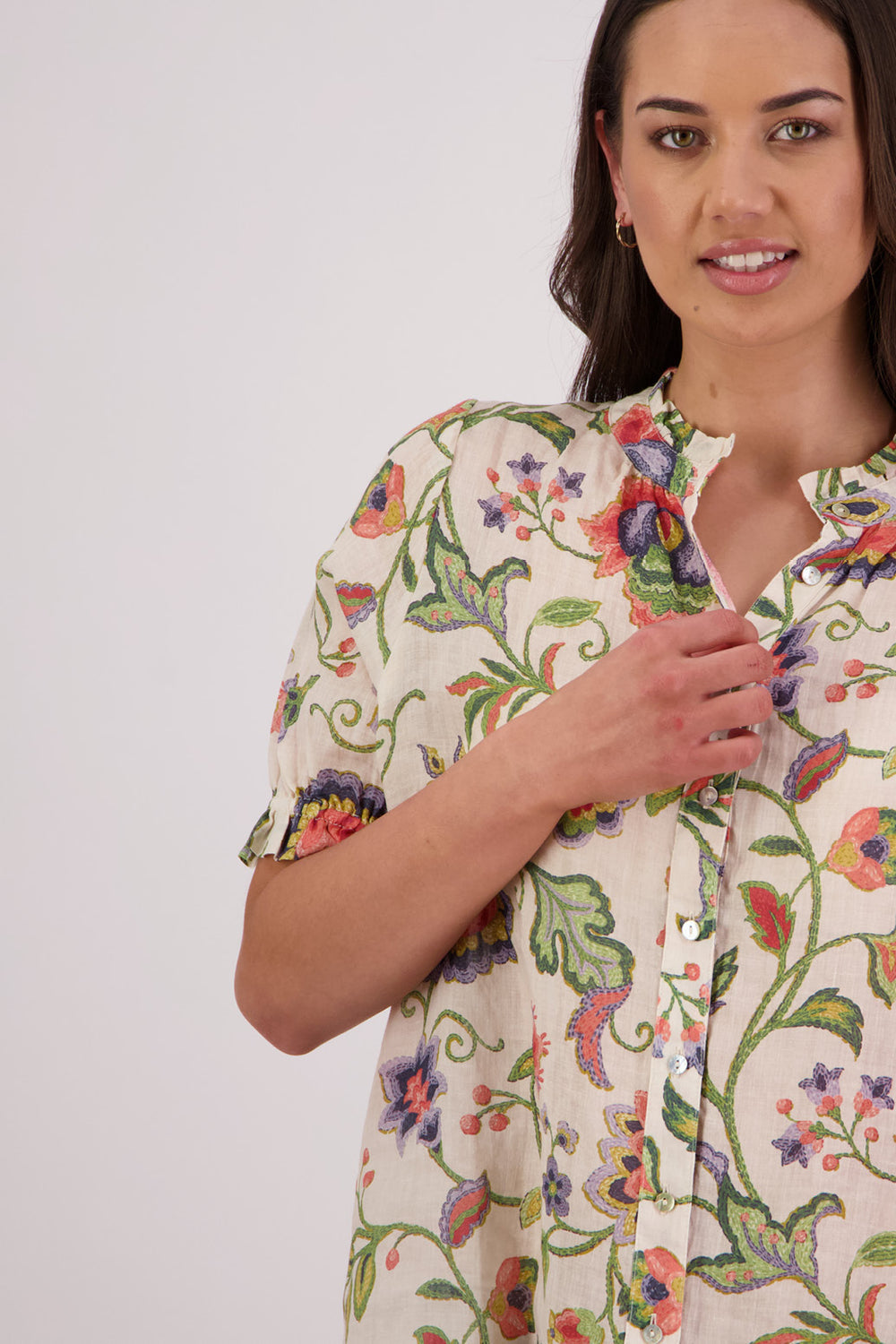Briarwood Pearly Top - Jacobean
