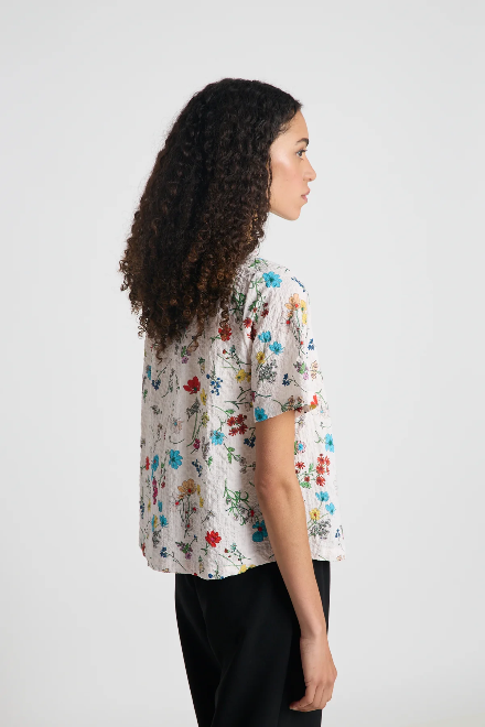 Twenty-Seven Names Time to Spare Tee – Cream Floral