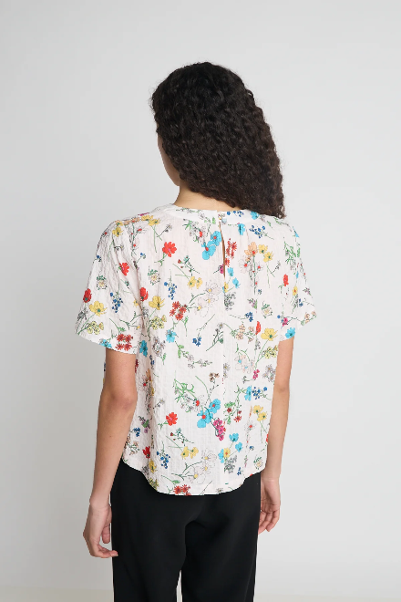 Twenty-Seven Names Time to Spare Tee – Cream Floral