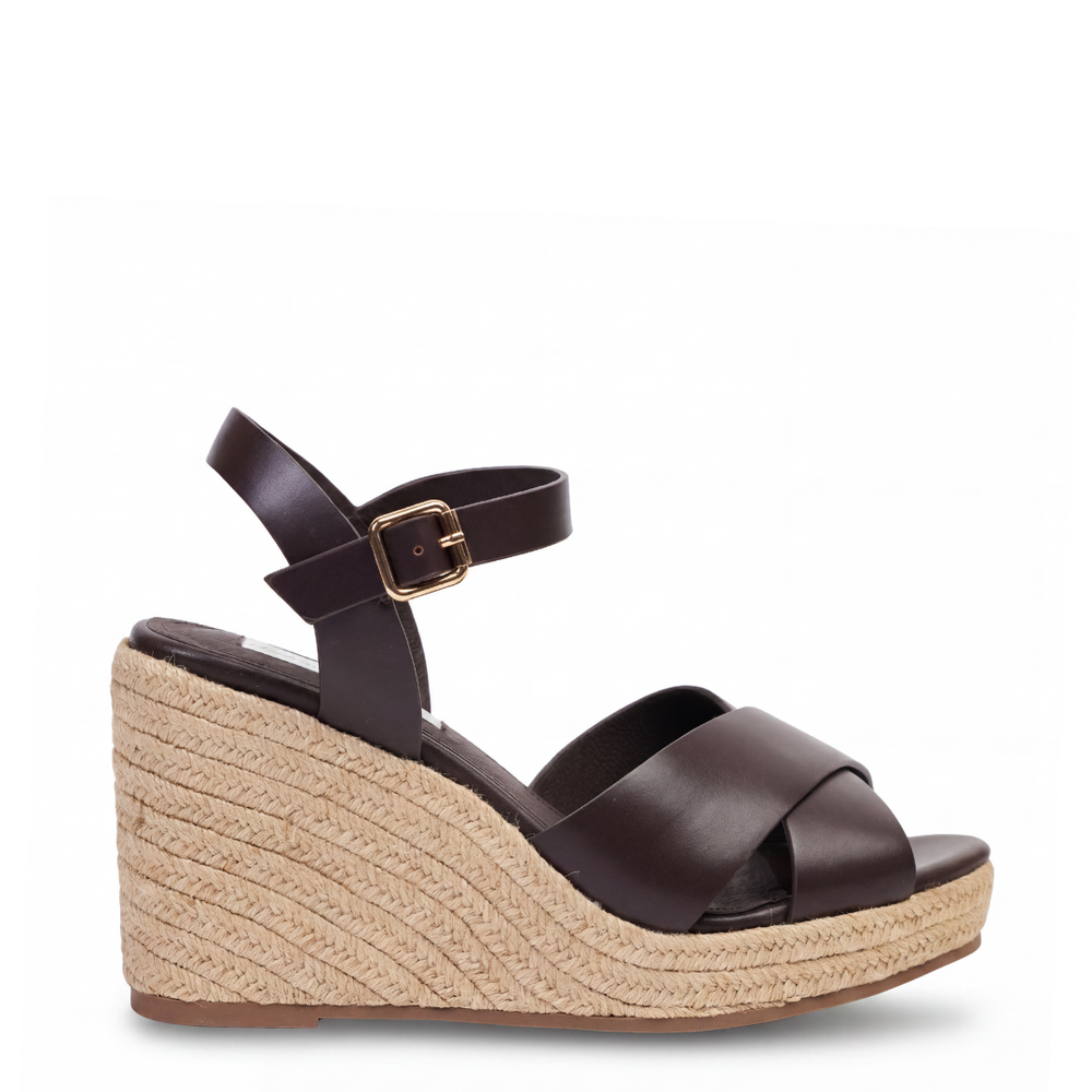 Kathryn Wilson Gisele Wedge - Espresso Calf