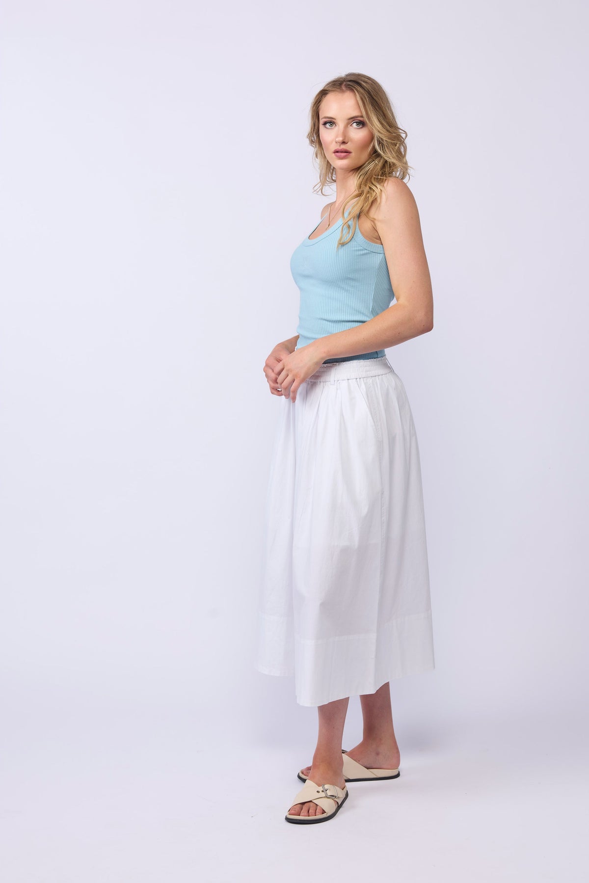 Drama the Label Direction Skirt - White