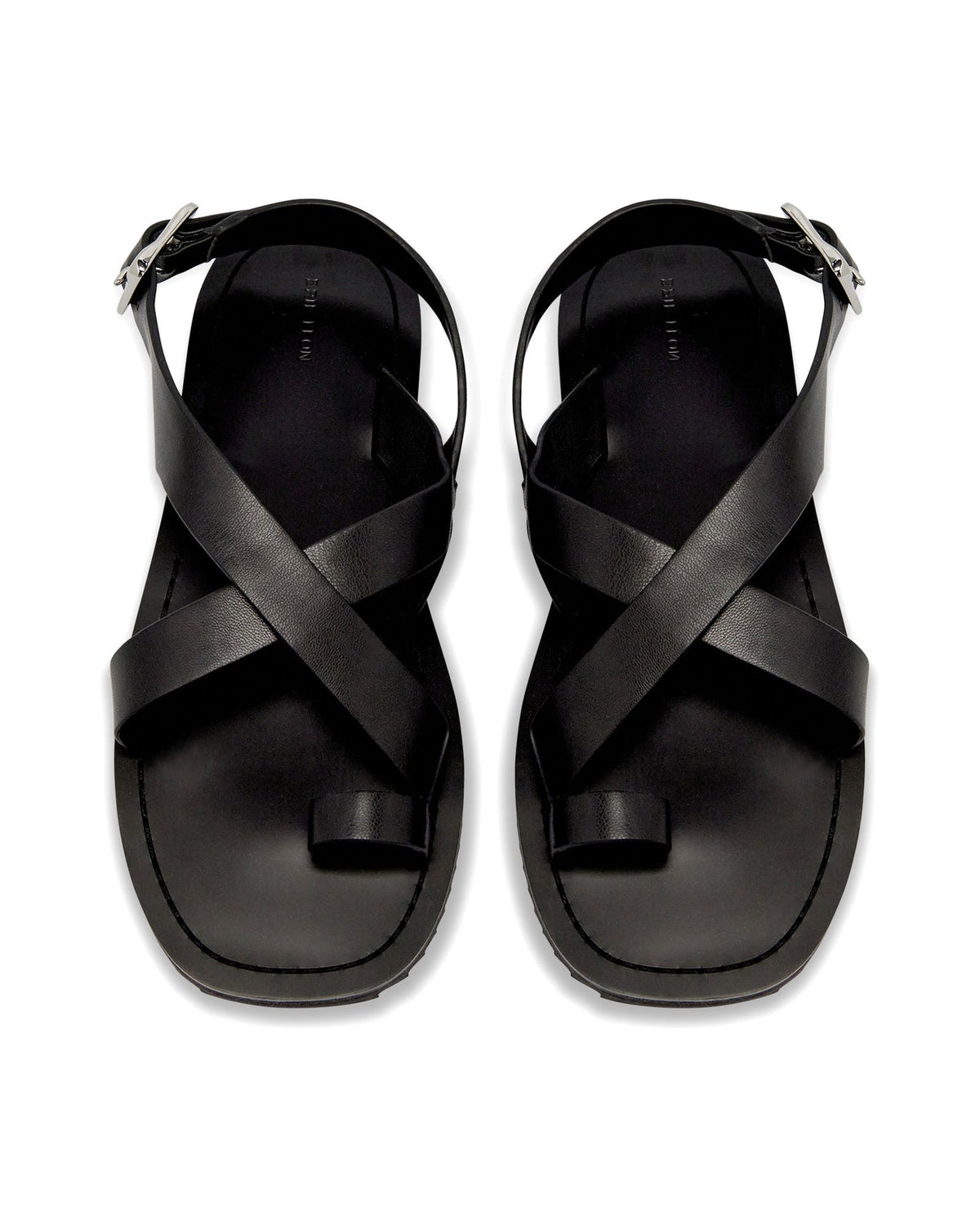 Brie Leon Everyday Sandal — Black