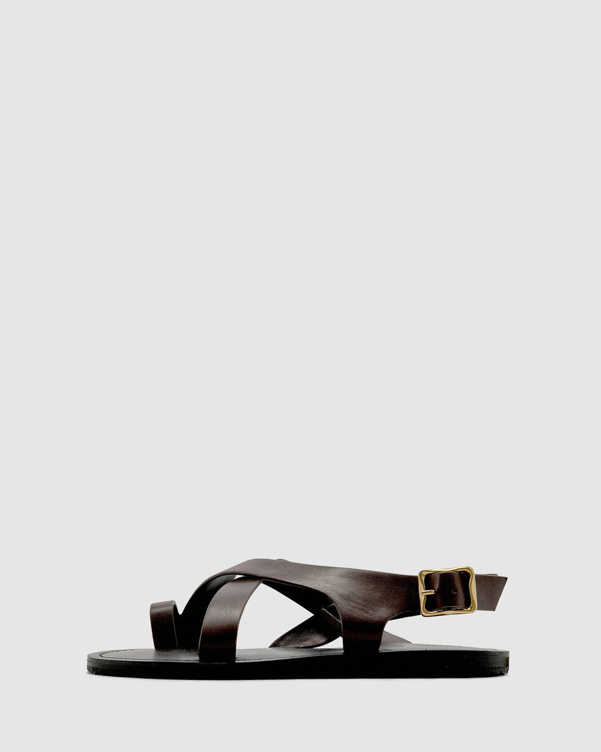 Brie Leon Everyday Sandal - Chocolate