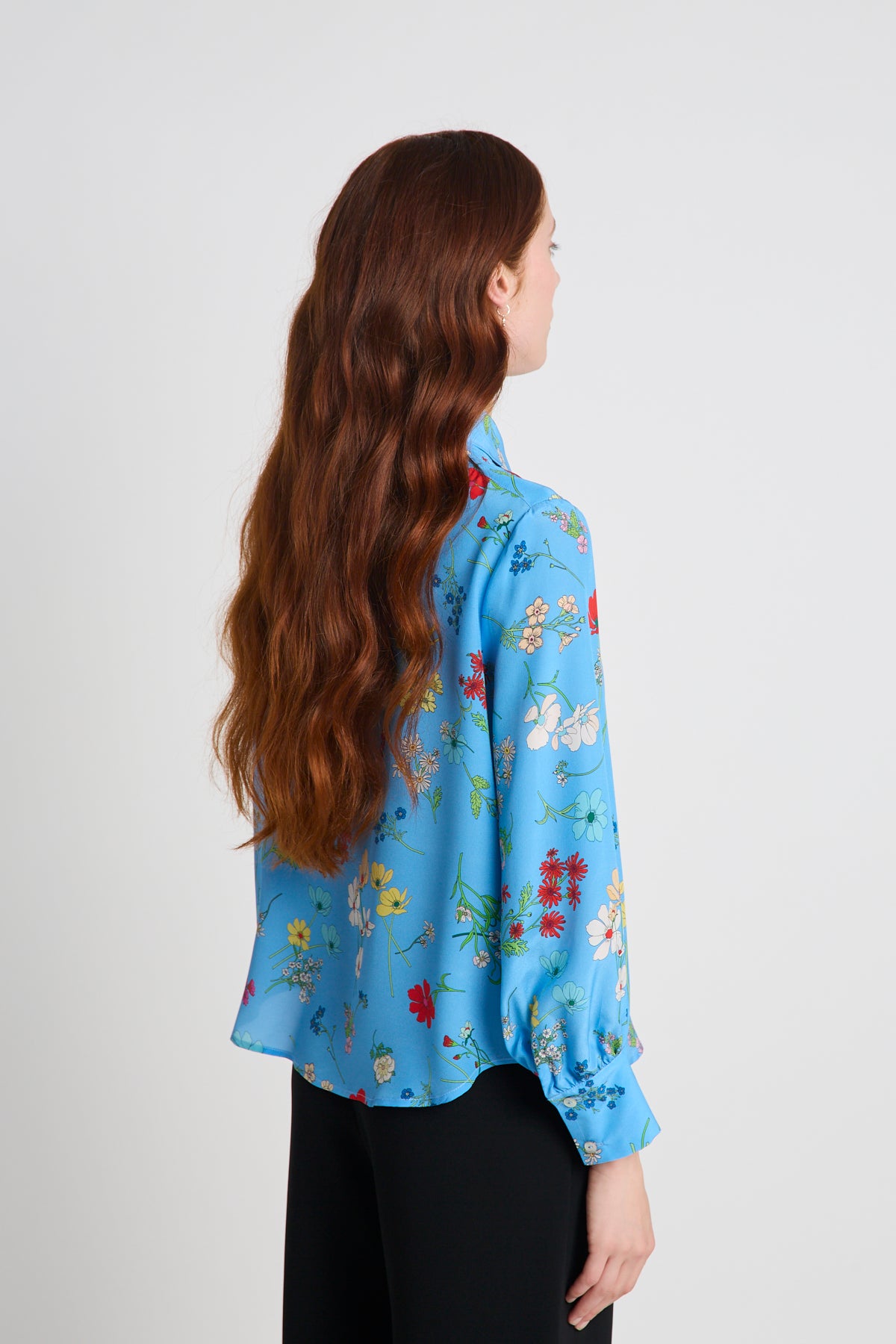 Twenty Seven Names Instrumental Shirt - Blue Floral