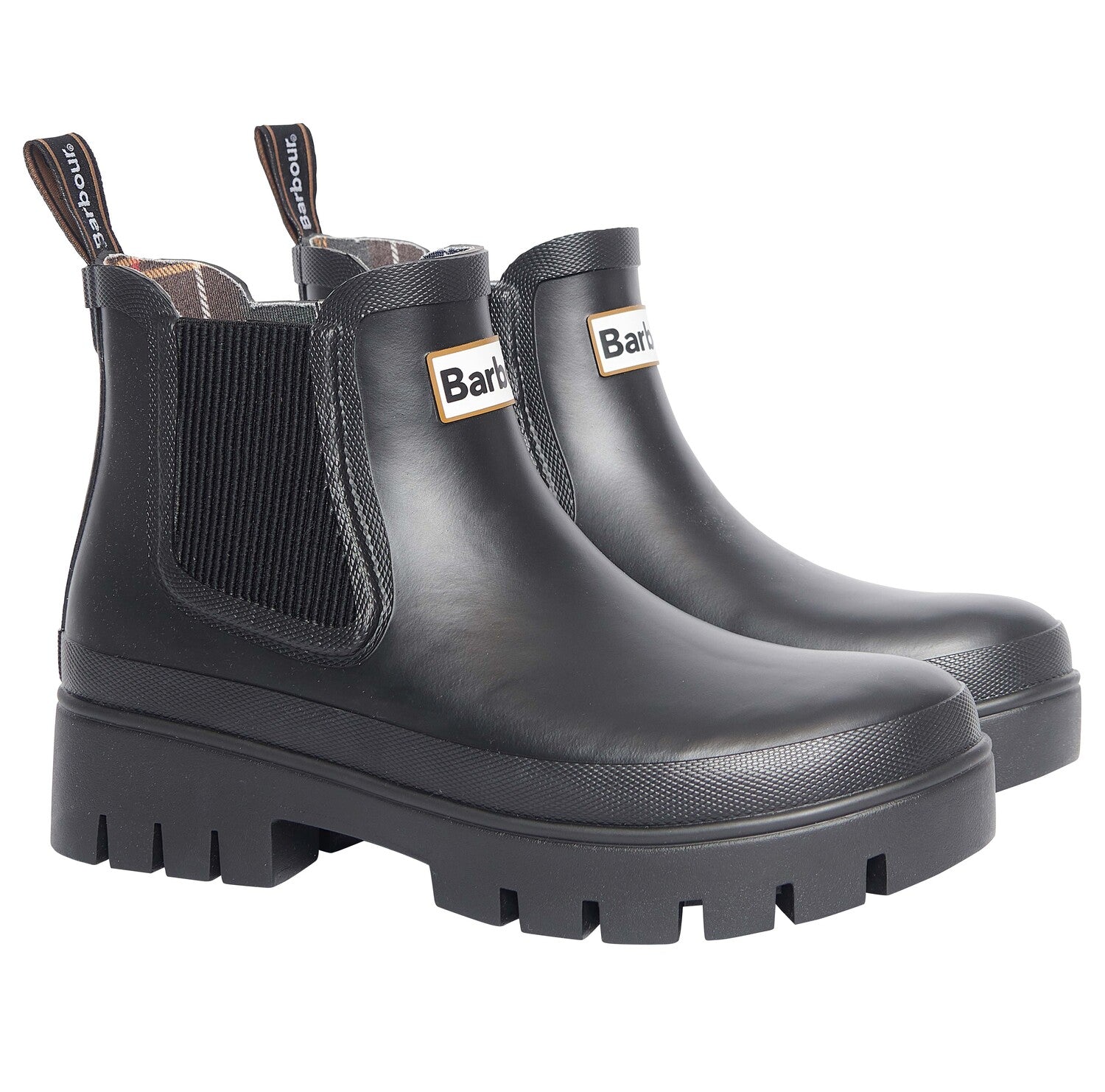 Barbour Halton Chelsea Welly - Black