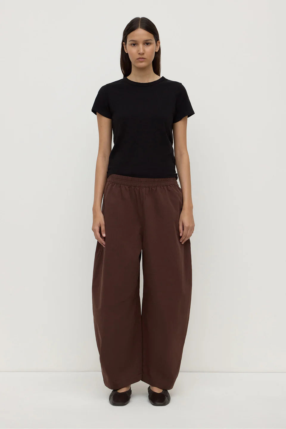 Assembly Label Lola Barrel Pant - Ganache