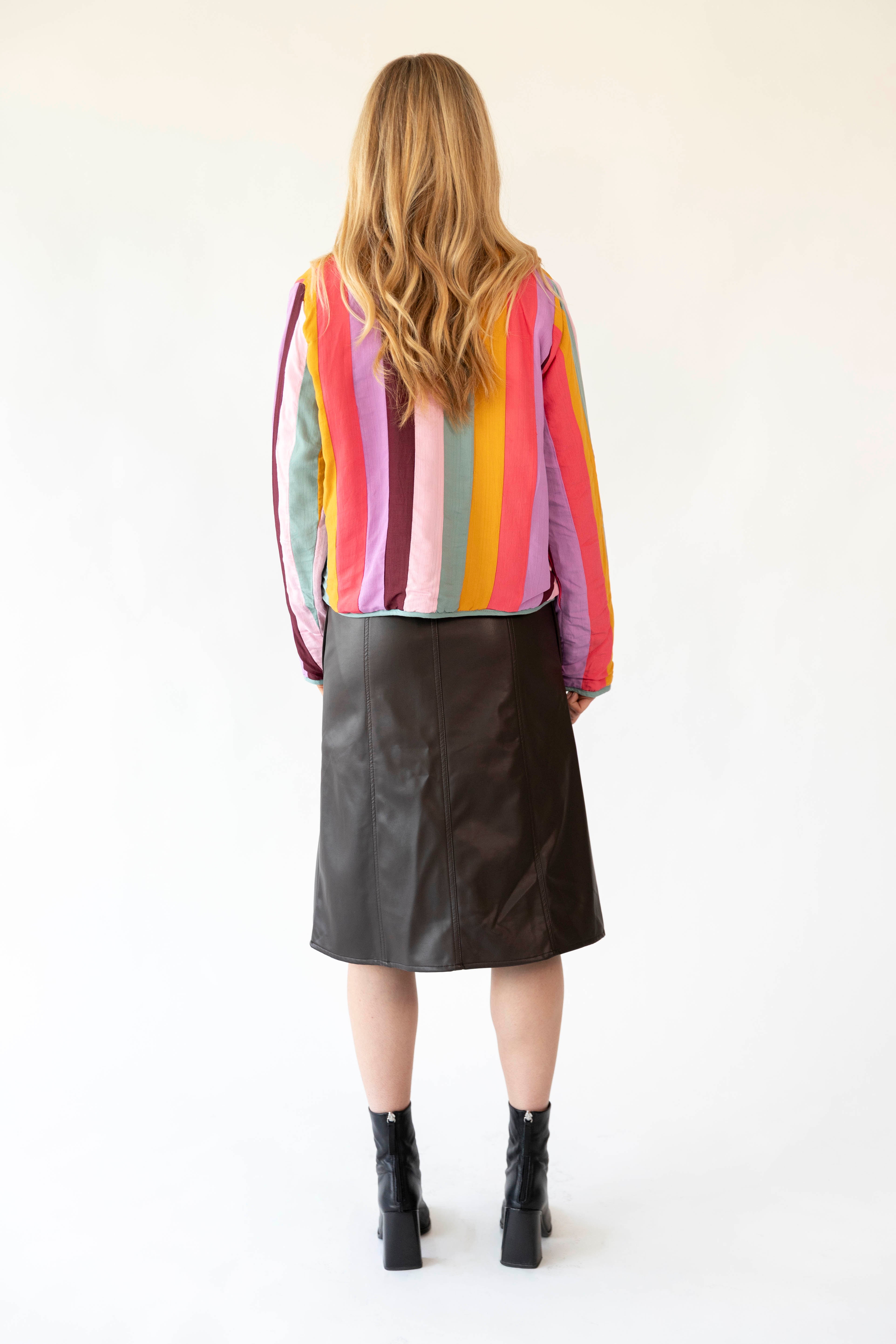 Emilia Stripe Jacket - Multi
