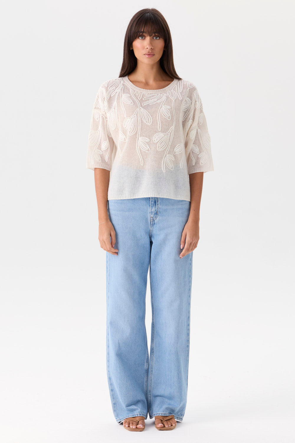 Mia Fratino Helena Tee - Cloud