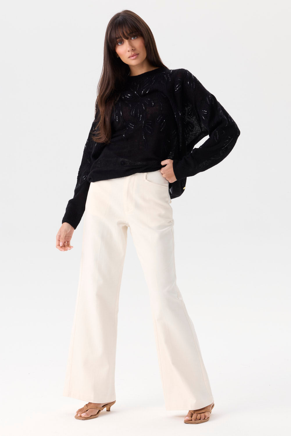 Mia Fratino Helena Crew - Black