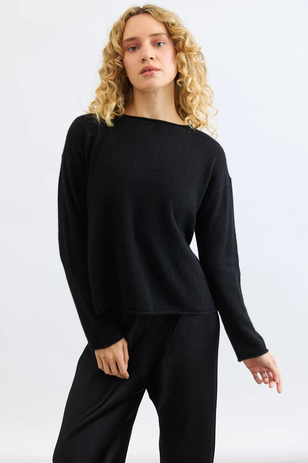 Mia Fratino Reversible Cardigan - Black